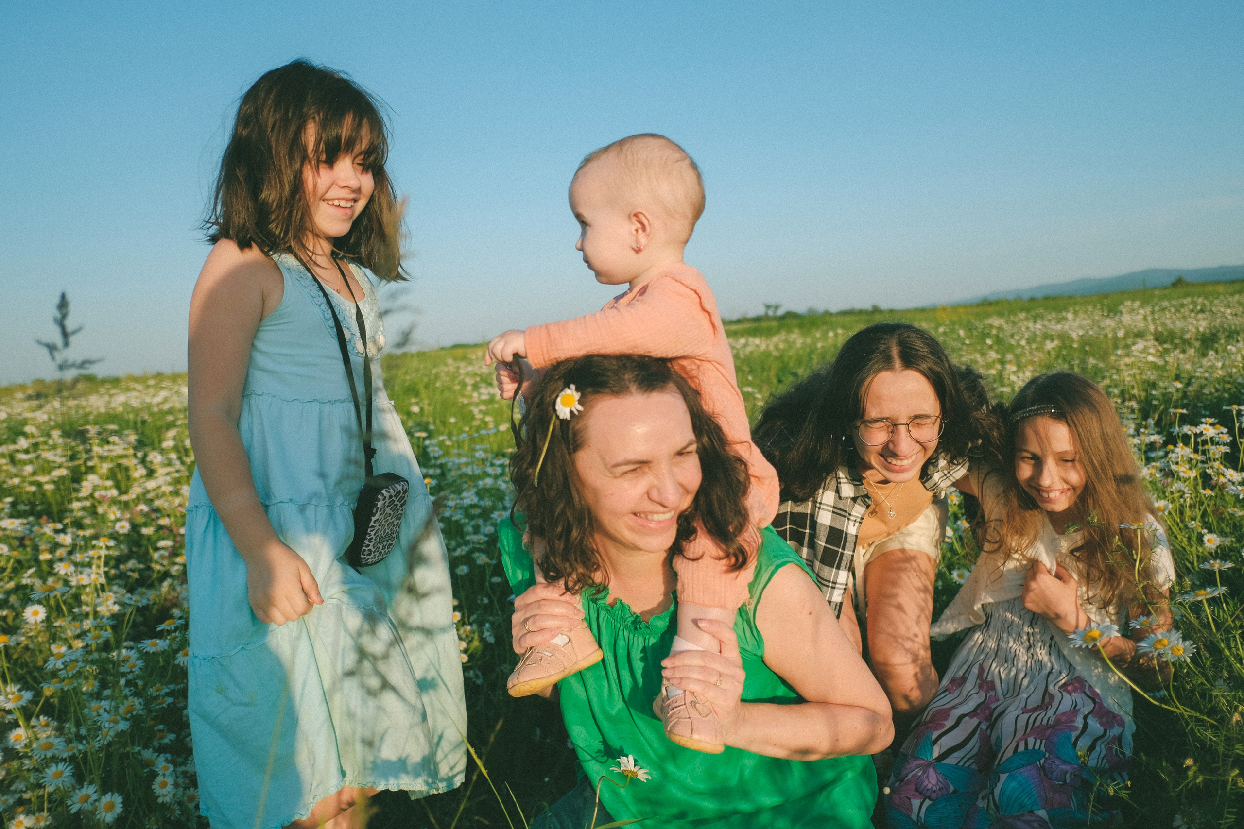 Ждановы в ромашках. Женский и семейный фотограф в Краснодаре и крае Таня Мустафина