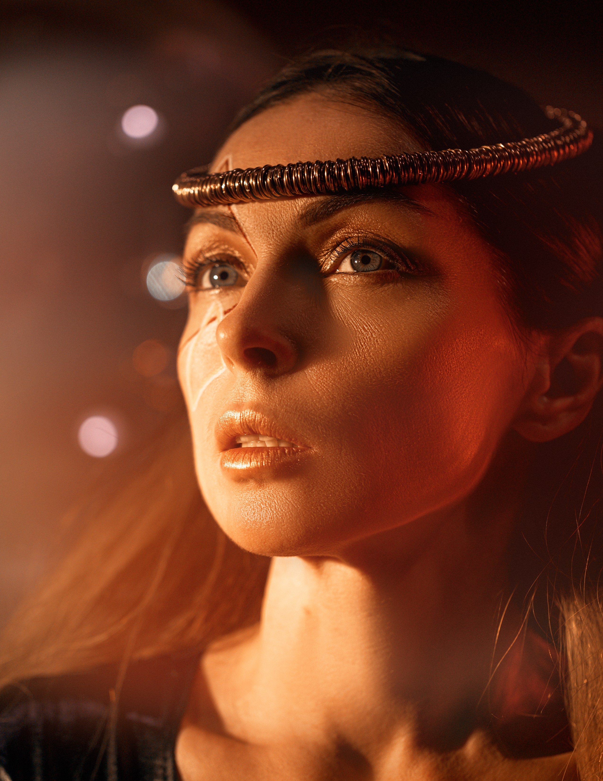 Фотосессия галактическая инопланетная марс. Фотограф Ольга Эмбер