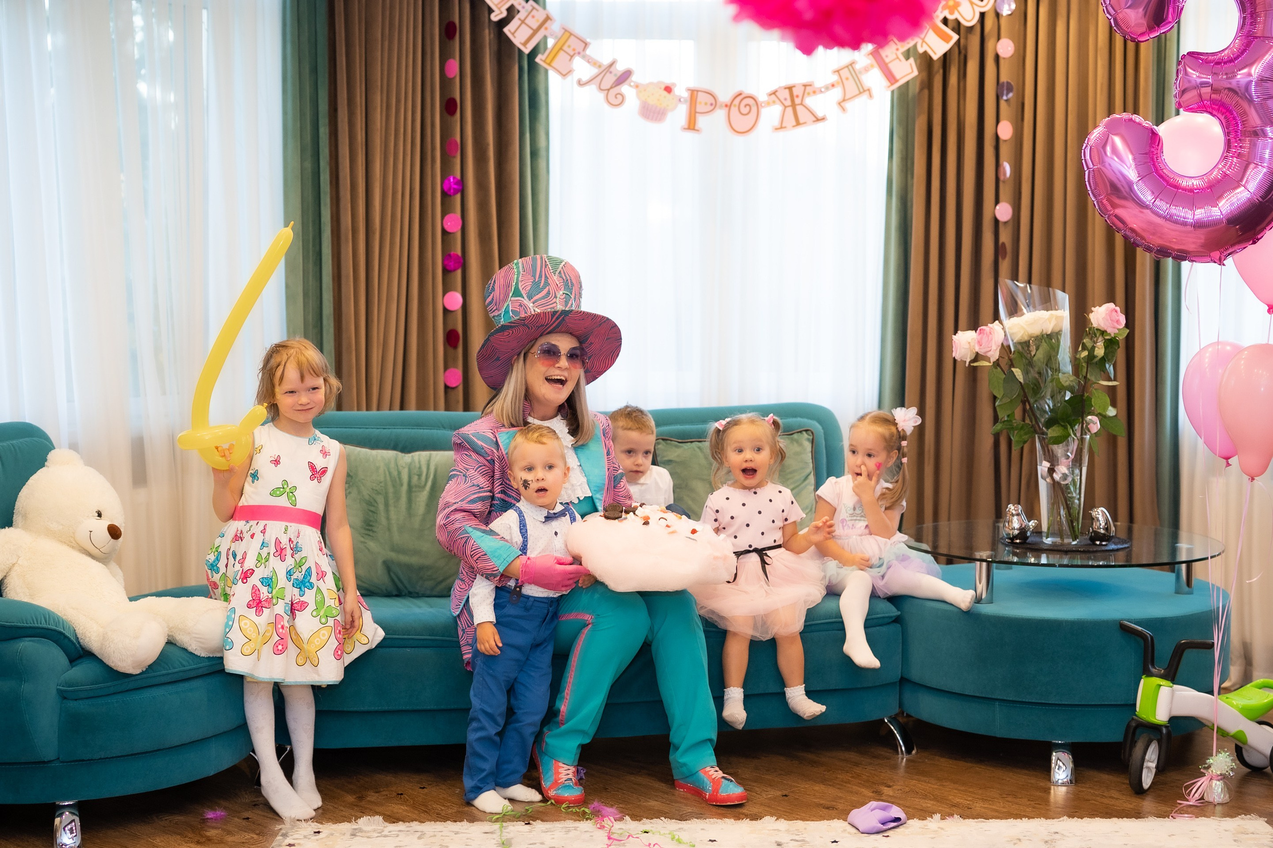 Фоторепортаж детского праздника. Семейный и бренд фотограф в Москве Ольга Кудина