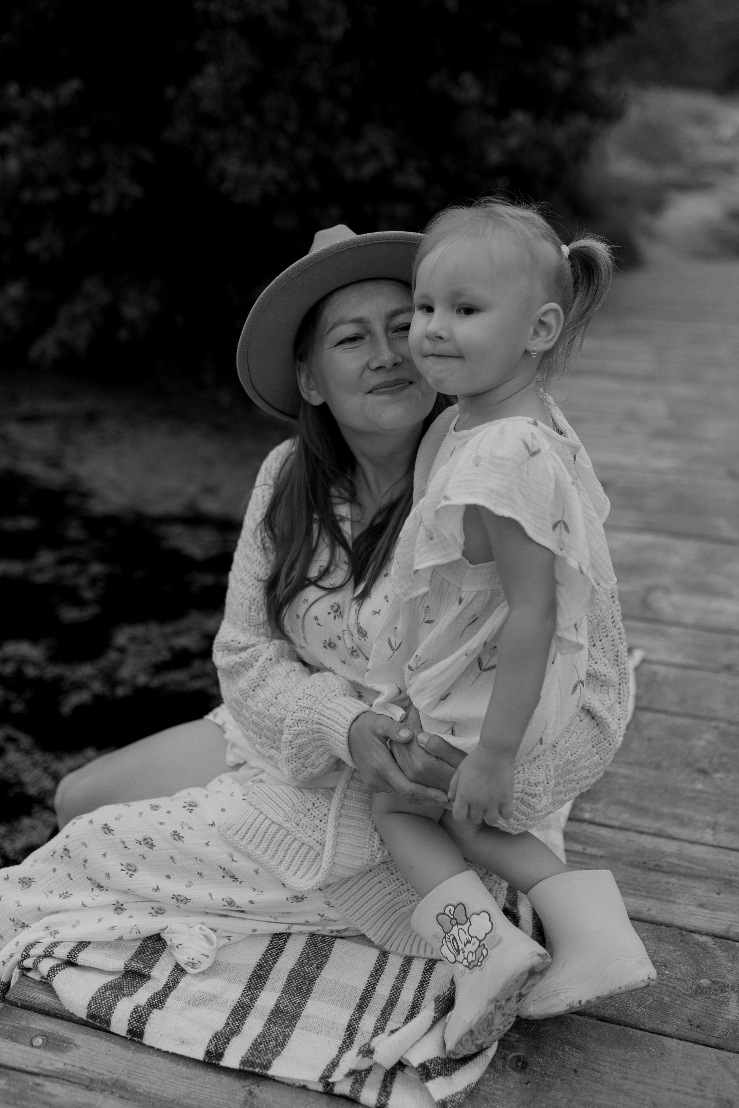 Мама Алина, Маша, Дина и Анечка. Фотограф Татьяна Семенова