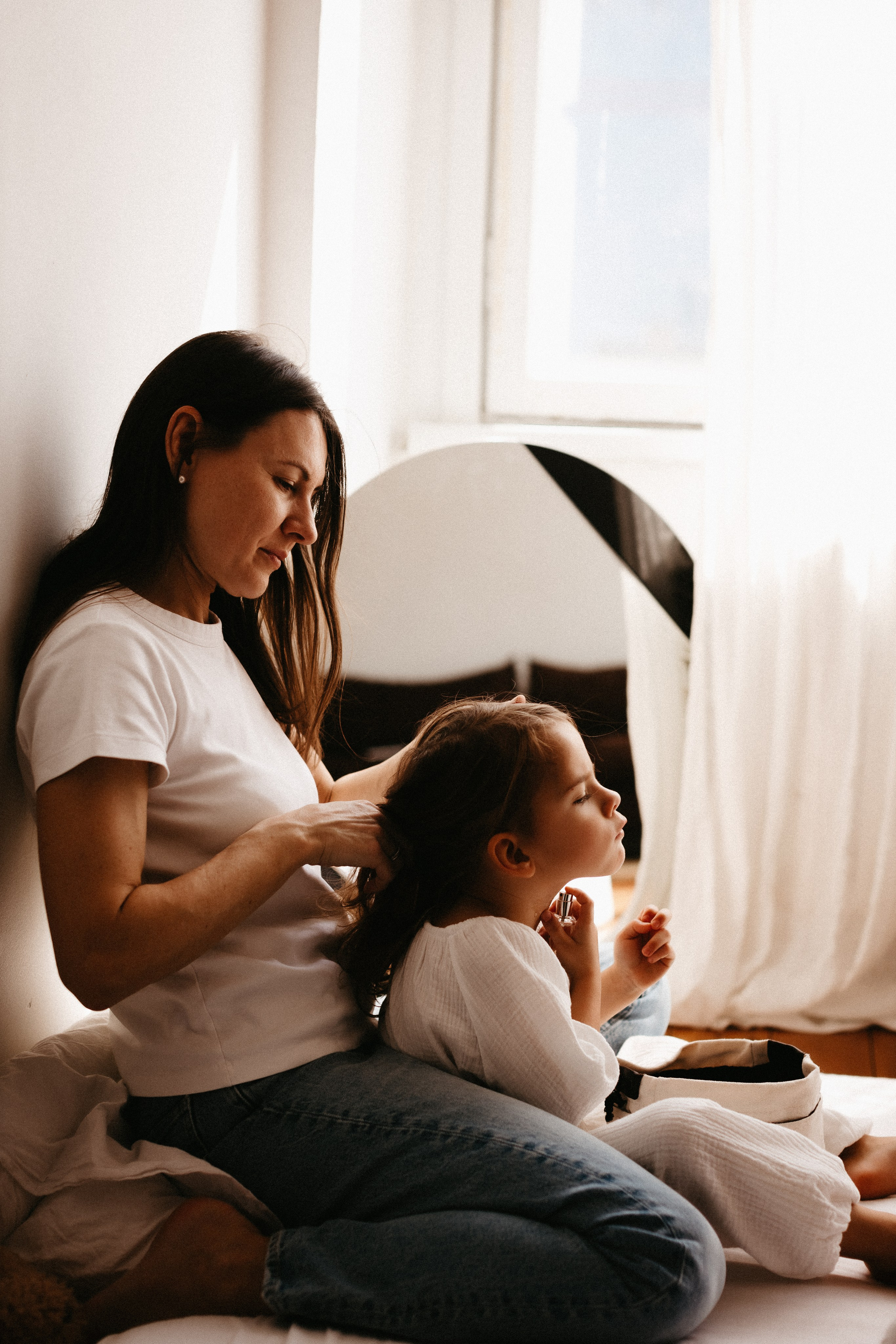 Мама и девочки. Евгения Пелипас