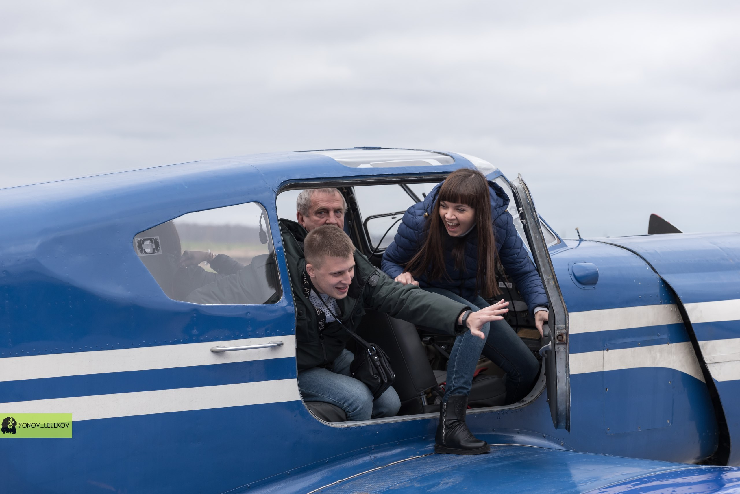 Полеты на Як 18Т. Высший пилотаж | 22.04.2018. Галерея Фантим