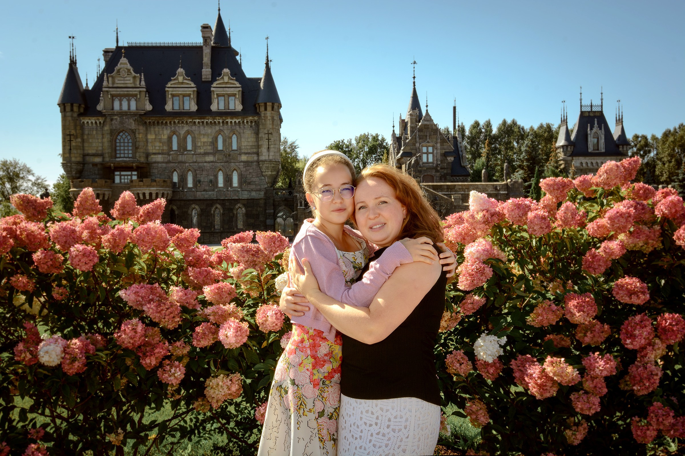 Семейная фотосессия у Замка Гарибальди. Фотограф Оксана Сафонова г. Тольятти
