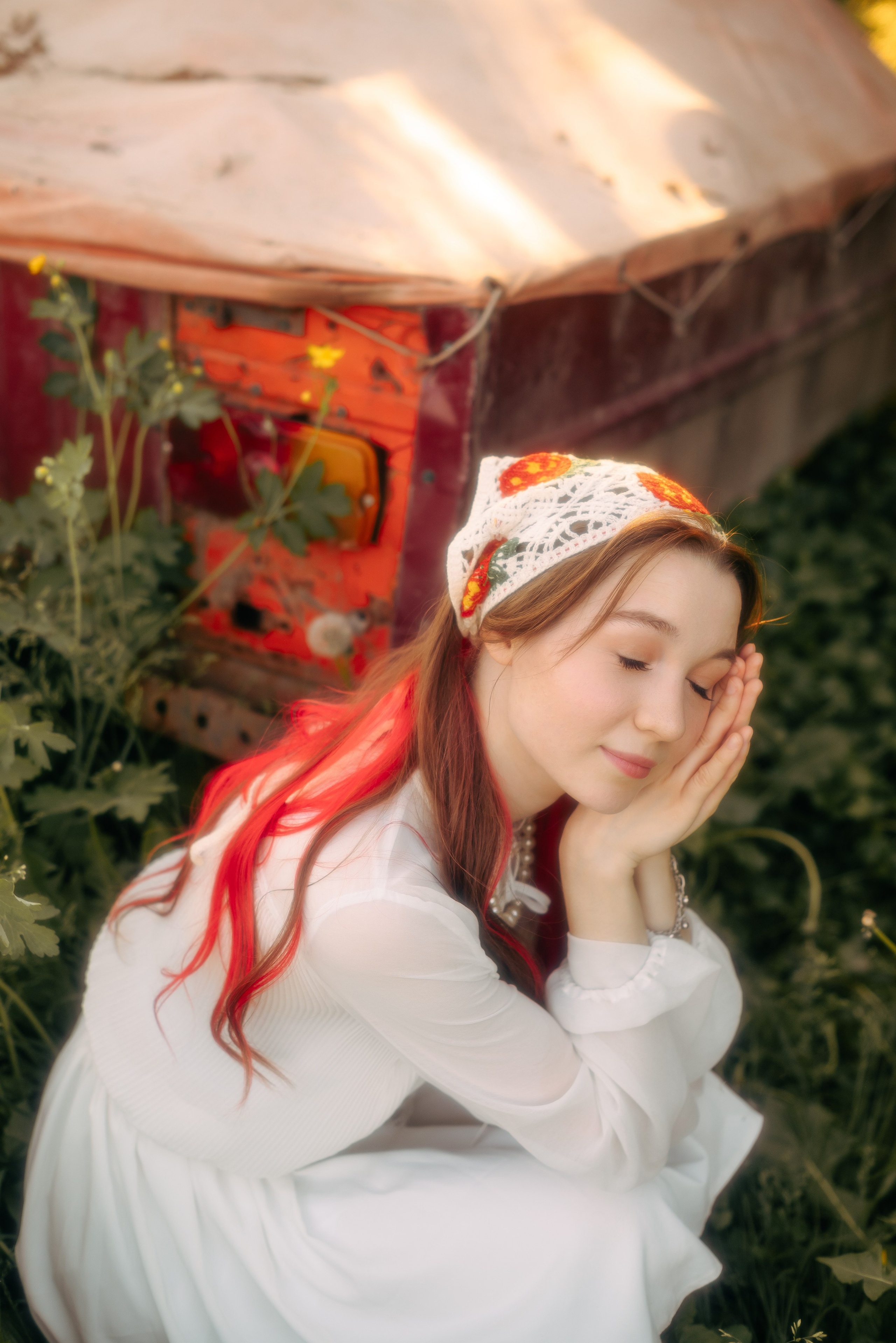 Фотосессия в деревенском стиле в Сухово г. Кемерово