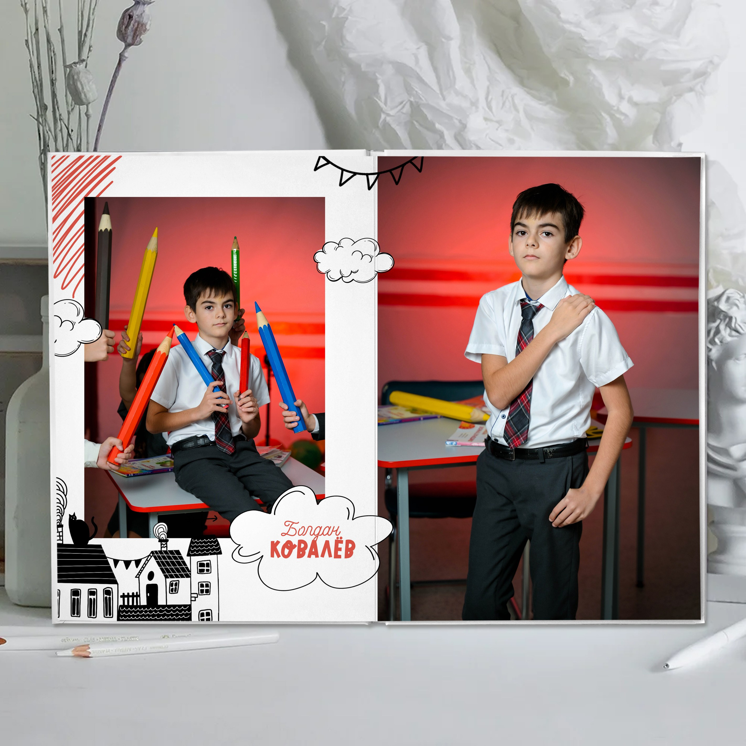 Фотокниги выпускные 4 класс. Студия выпускных альбомов Тульская область