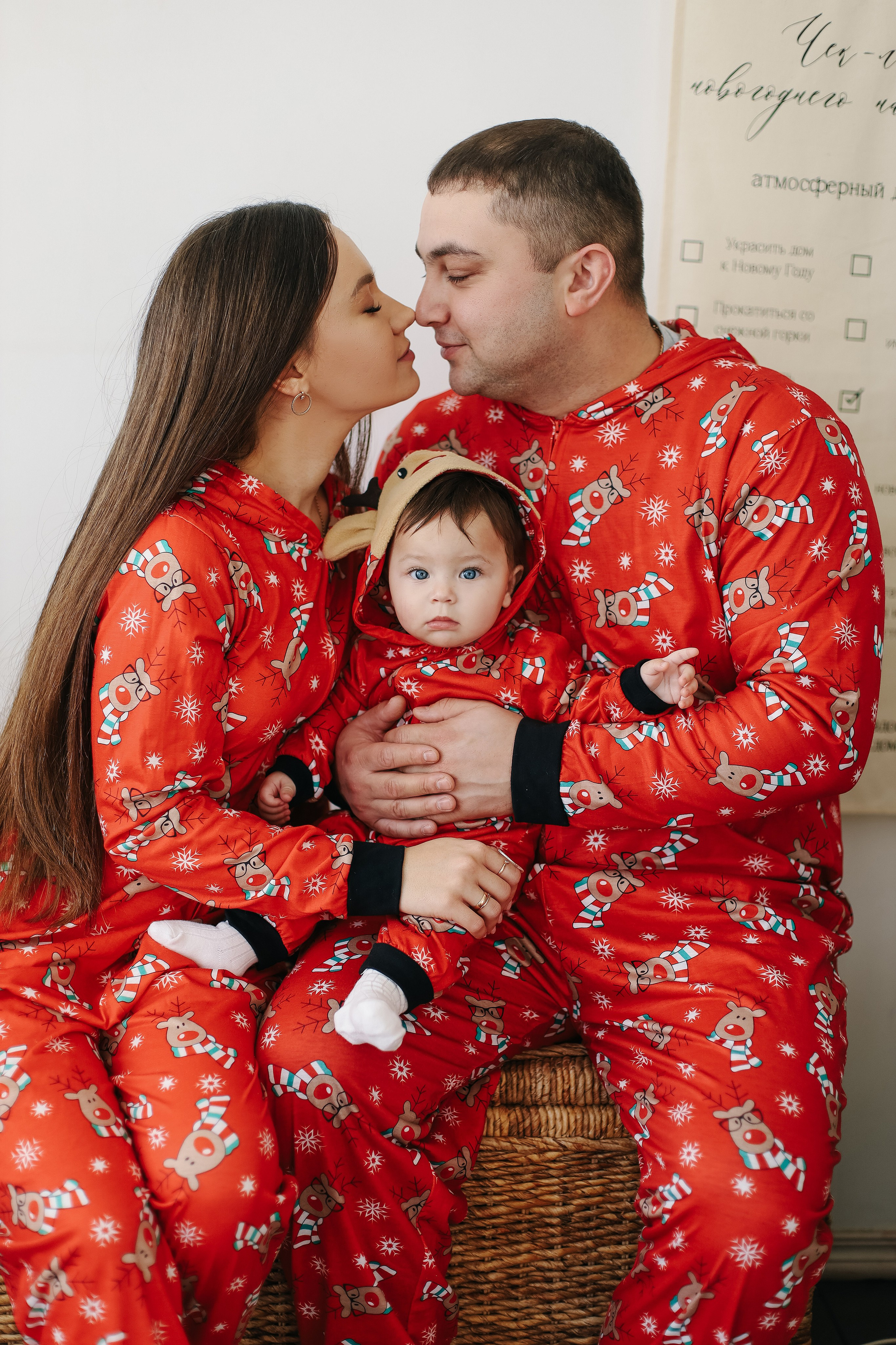 Новогодняя семейная фотосессия. Семейный и свадебный фотограф в Пензе Валерия Филюкова