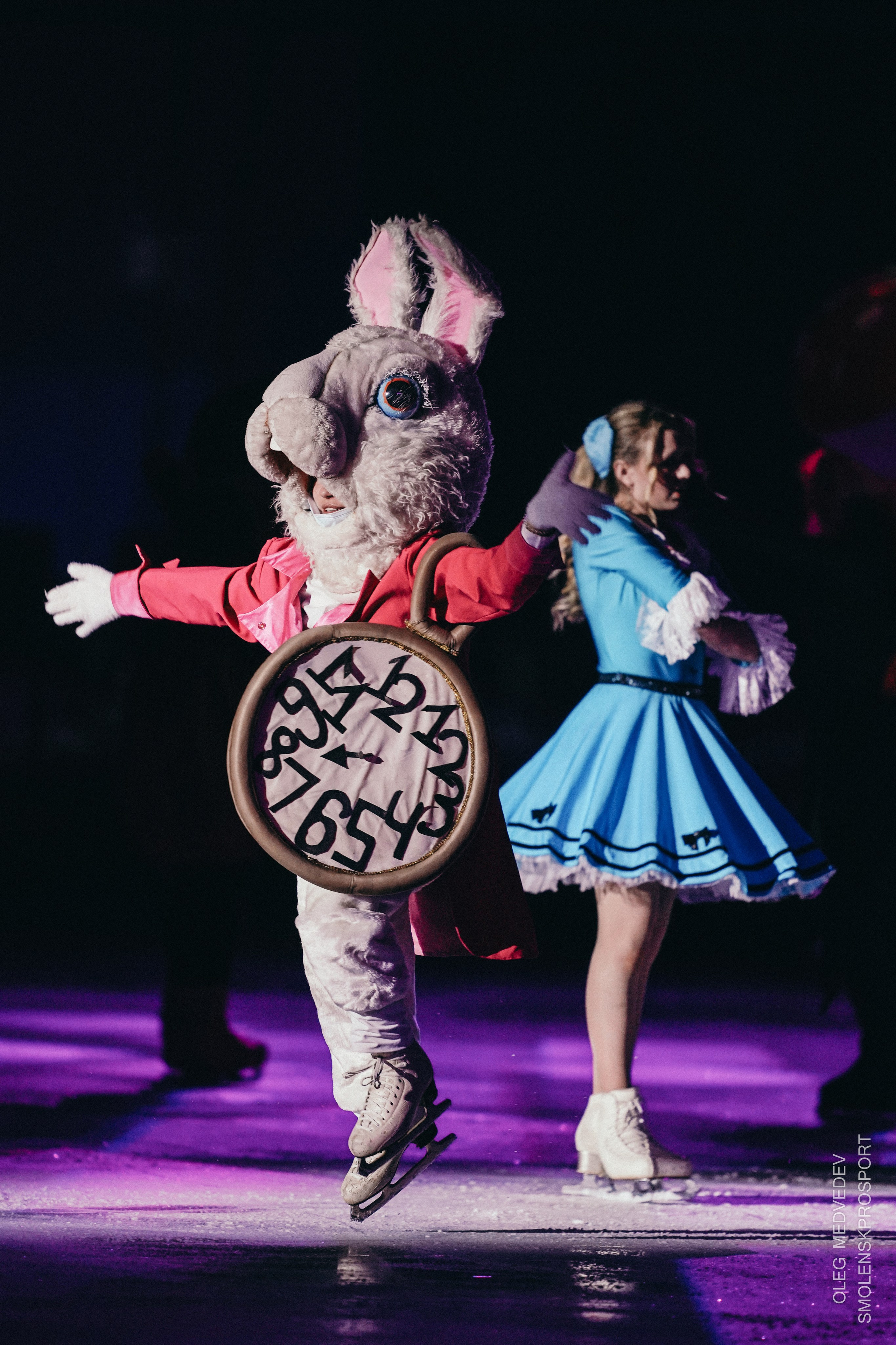 Алиса в стране чудес шоу на льду. Спортивный фотограф Олег Медведев | prosport67 | Смоленск