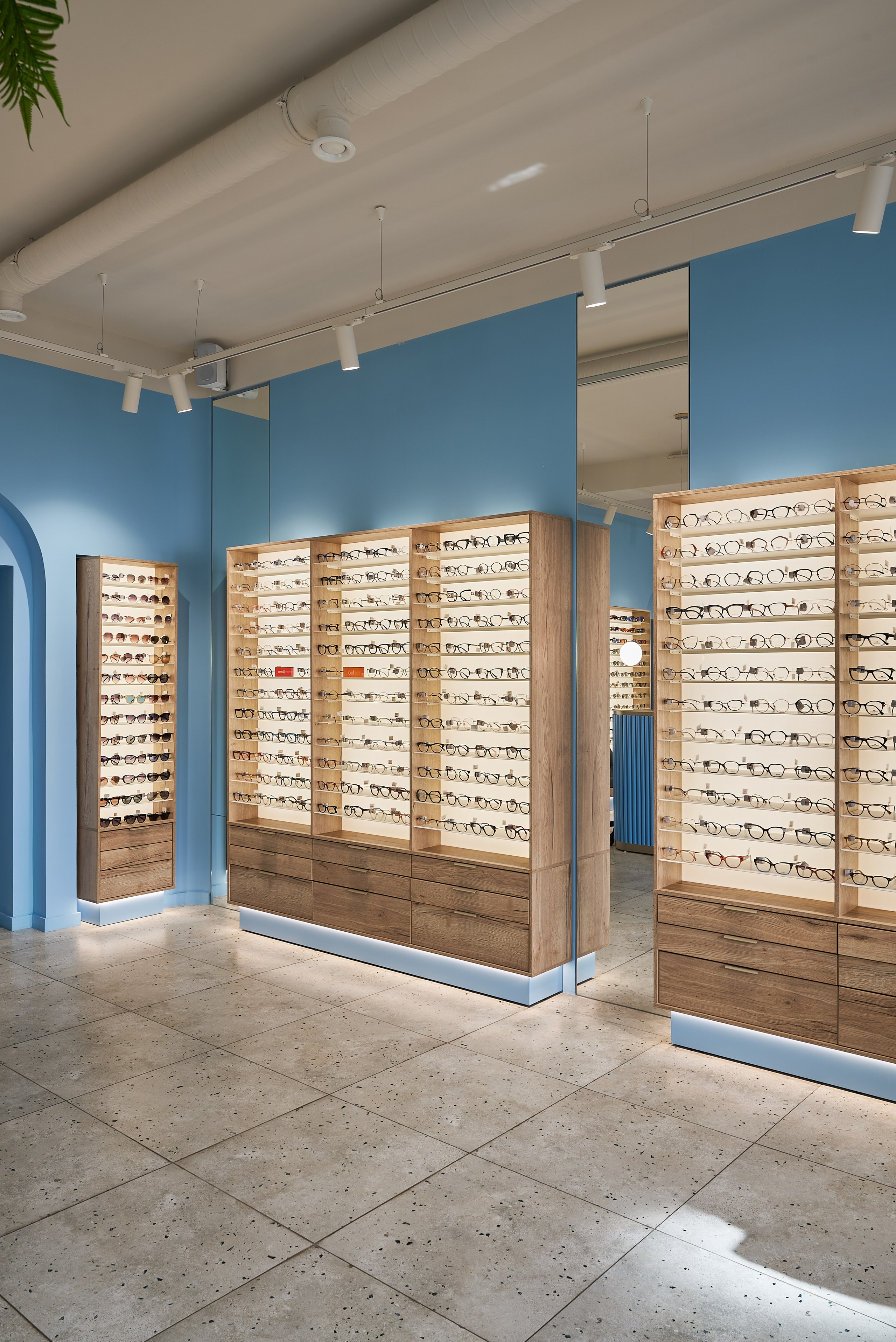 Небесно-голубой и капибара: оптика в Москве (Публикация My Decor). Бояршинов Антон Интерьерный фотограф/видеограф Москва