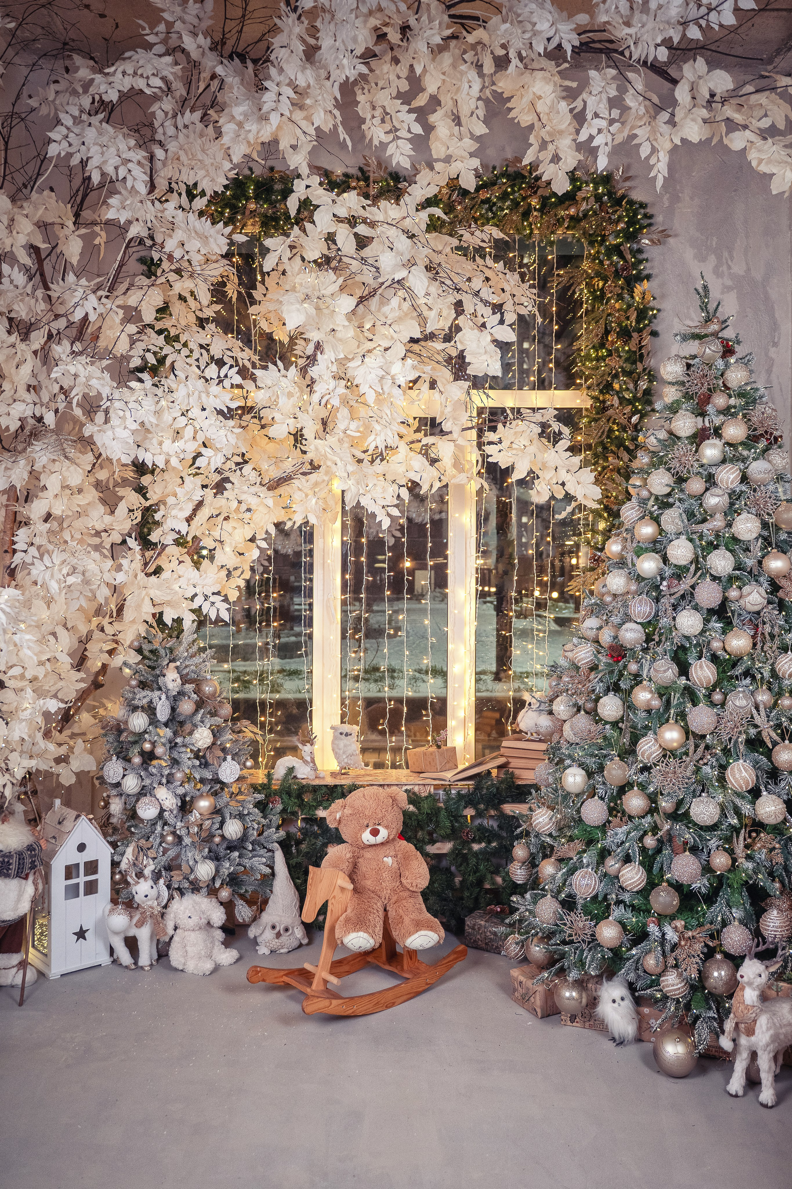 Светлая Локация для детских новогодних фотосессий в Сургуте