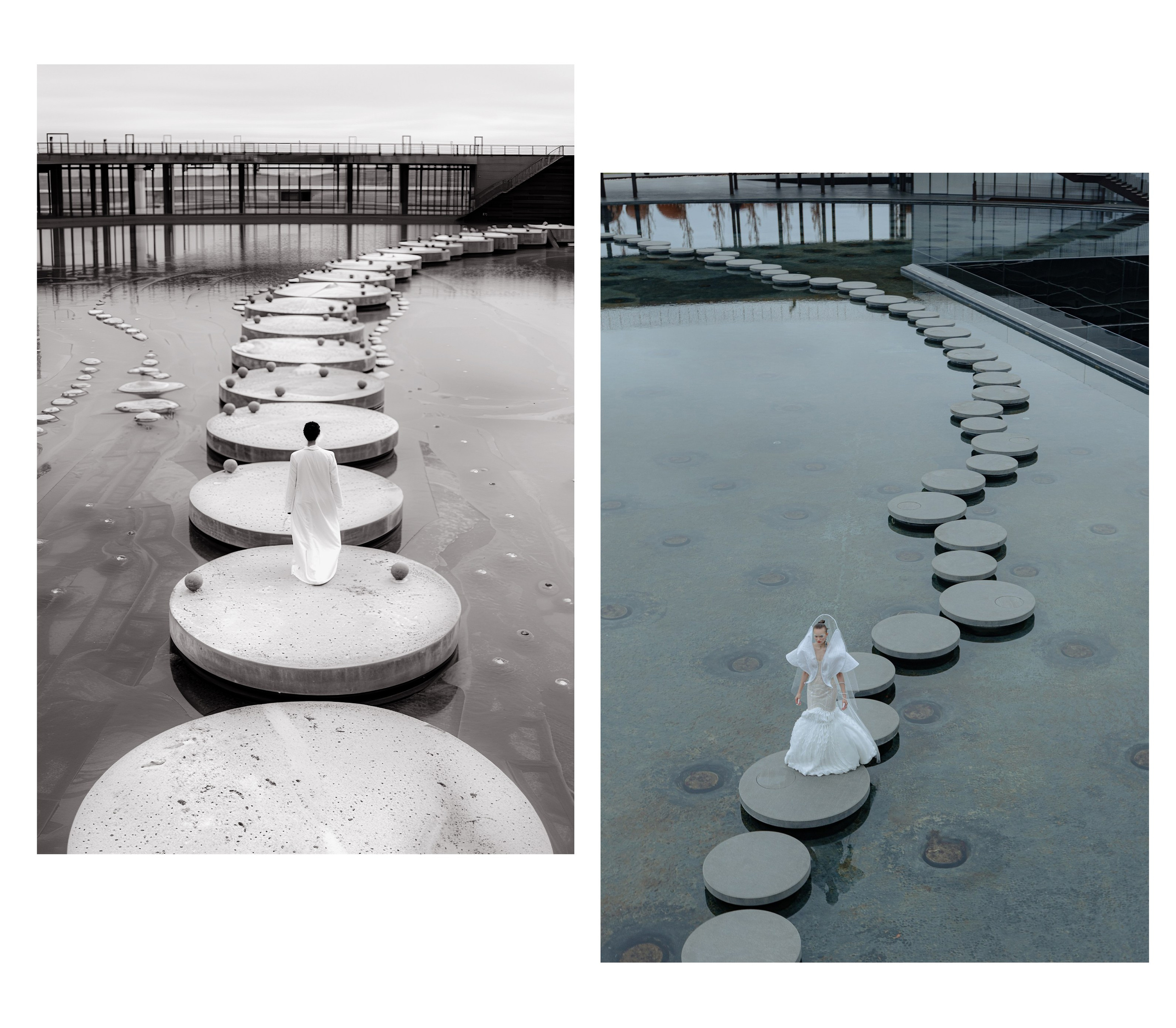 AI x Futurism. Fusion Wedding Photographer