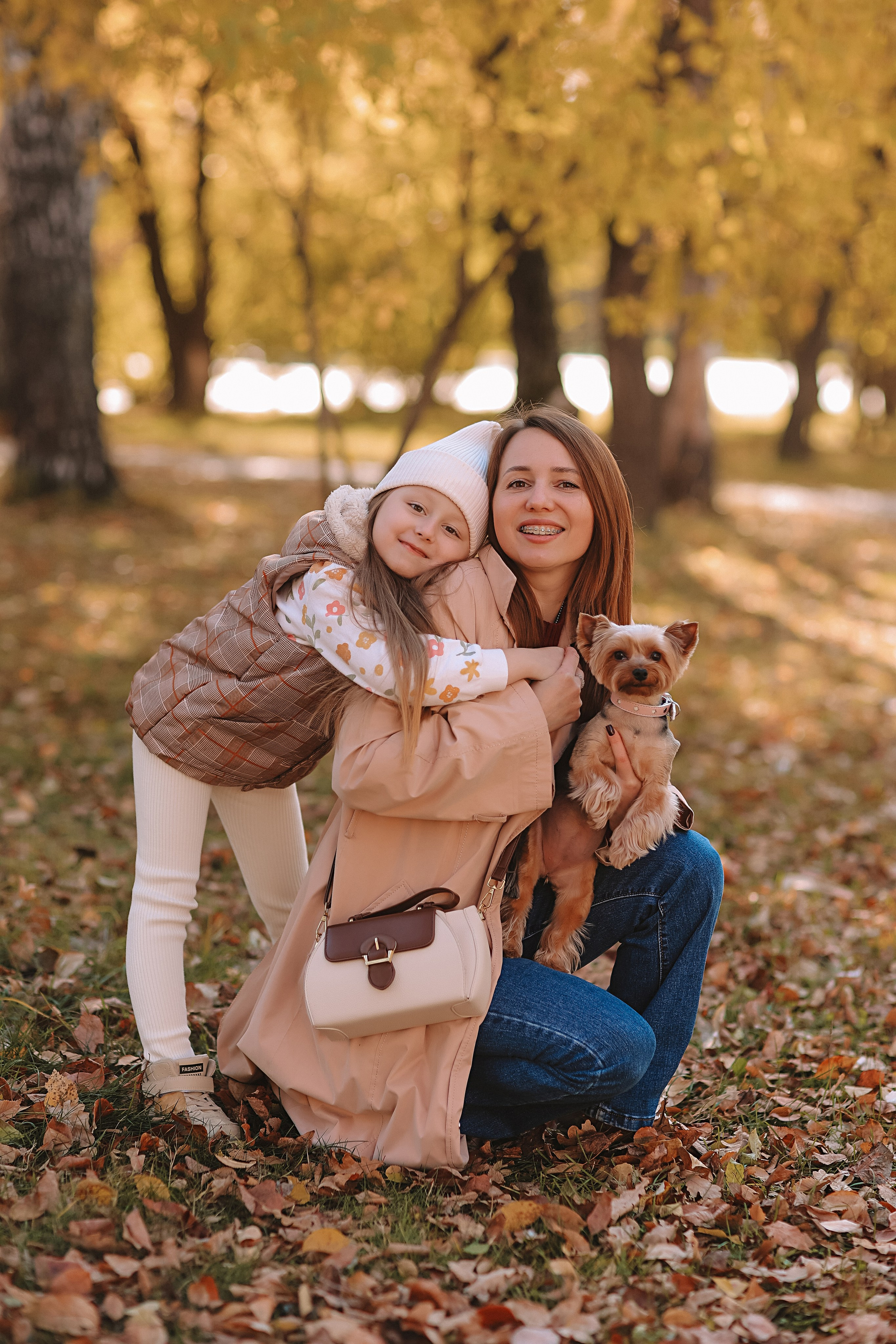 Осень. Семейный фотограф Тюмень, фотограф на роды Салмина Мария