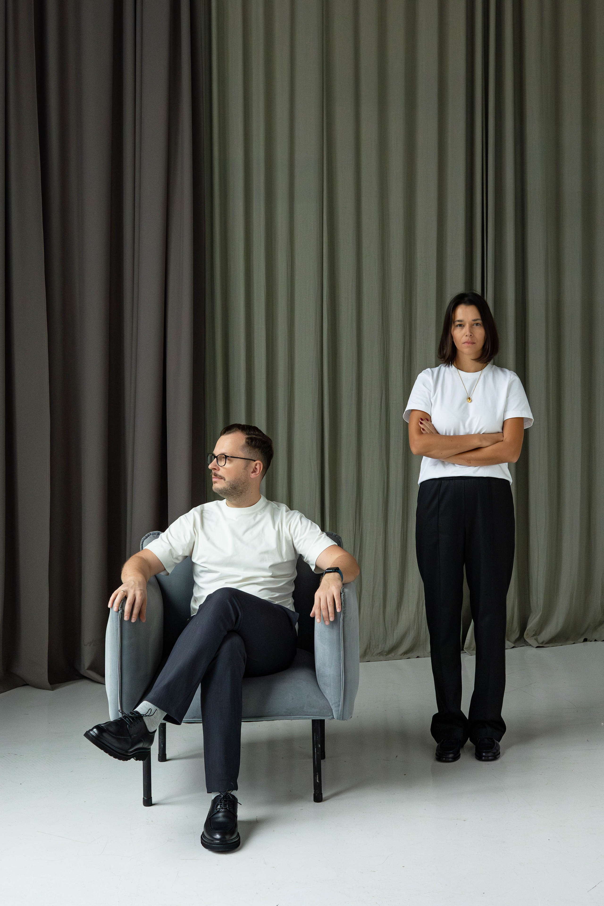 Мария и Антон. Бизнес-портрет. Фотограф Печерская Анастасия