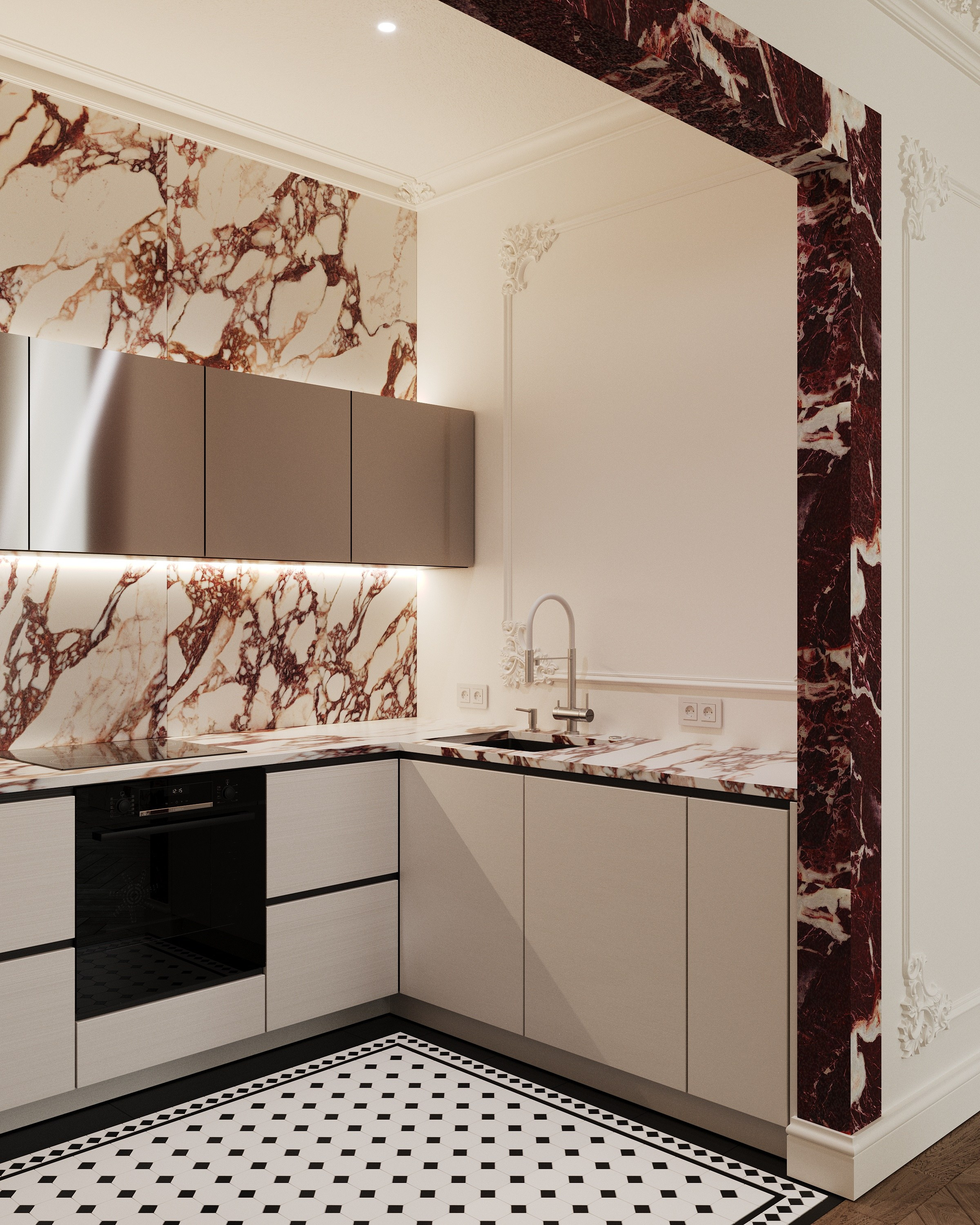 ЖК Легенда Московский/ Санкт-Петербург/ 77кв м. Ксения Барабаш дизайнер интерьера в Санкт-Петербурге