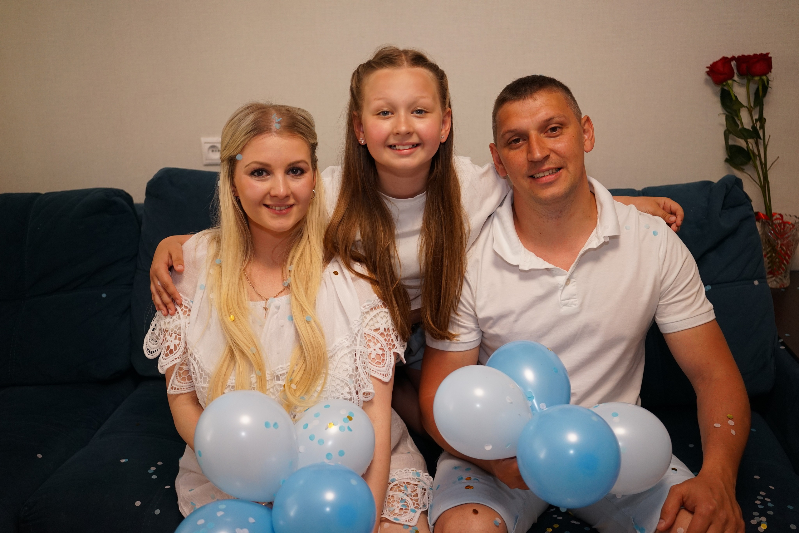 Гендер пати. Фотограф новорождённых newborn деток до года в Кемерово Ксения Вакула