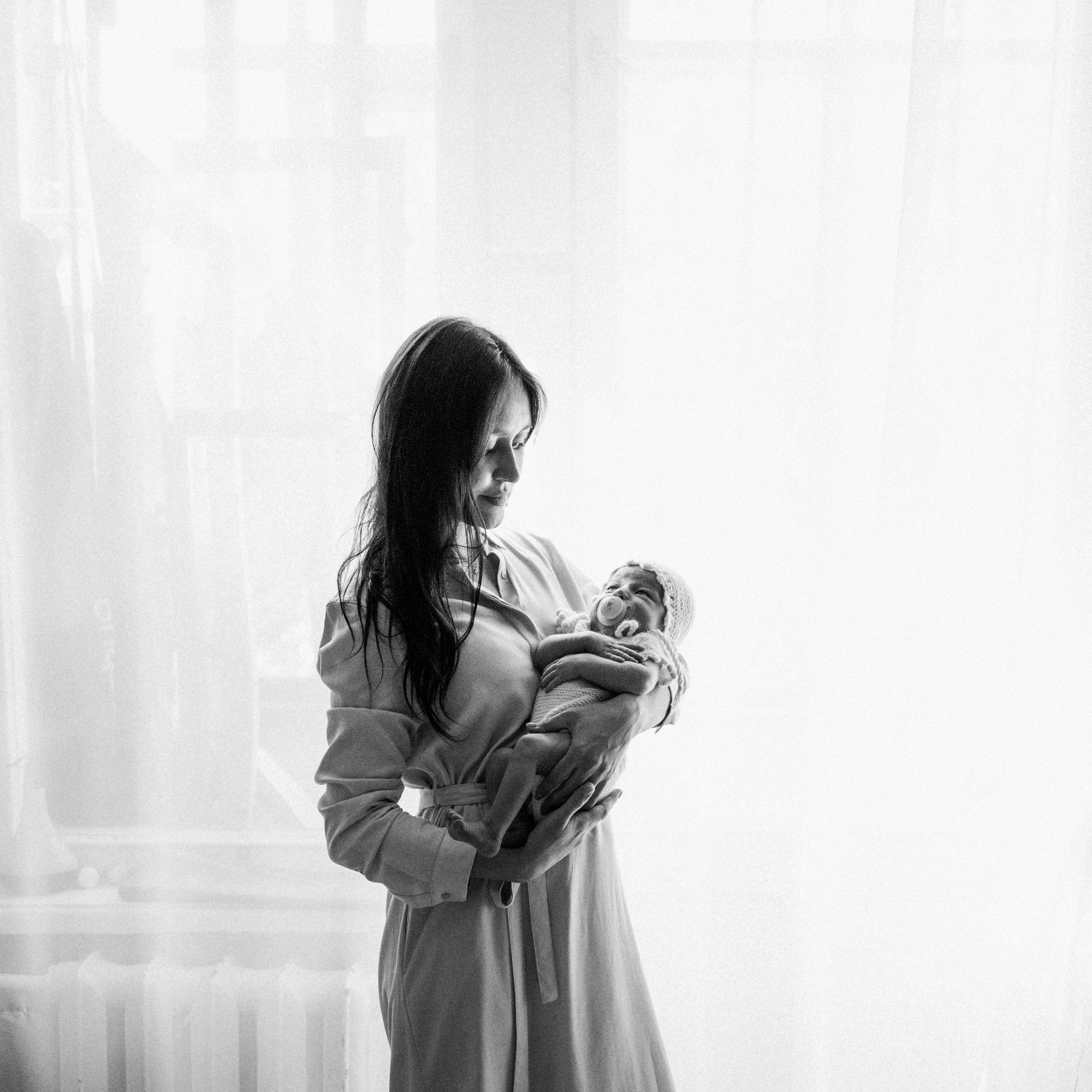 Семейная фотосессия с новорожденным. Лена Крутова. Фотограф в Москве