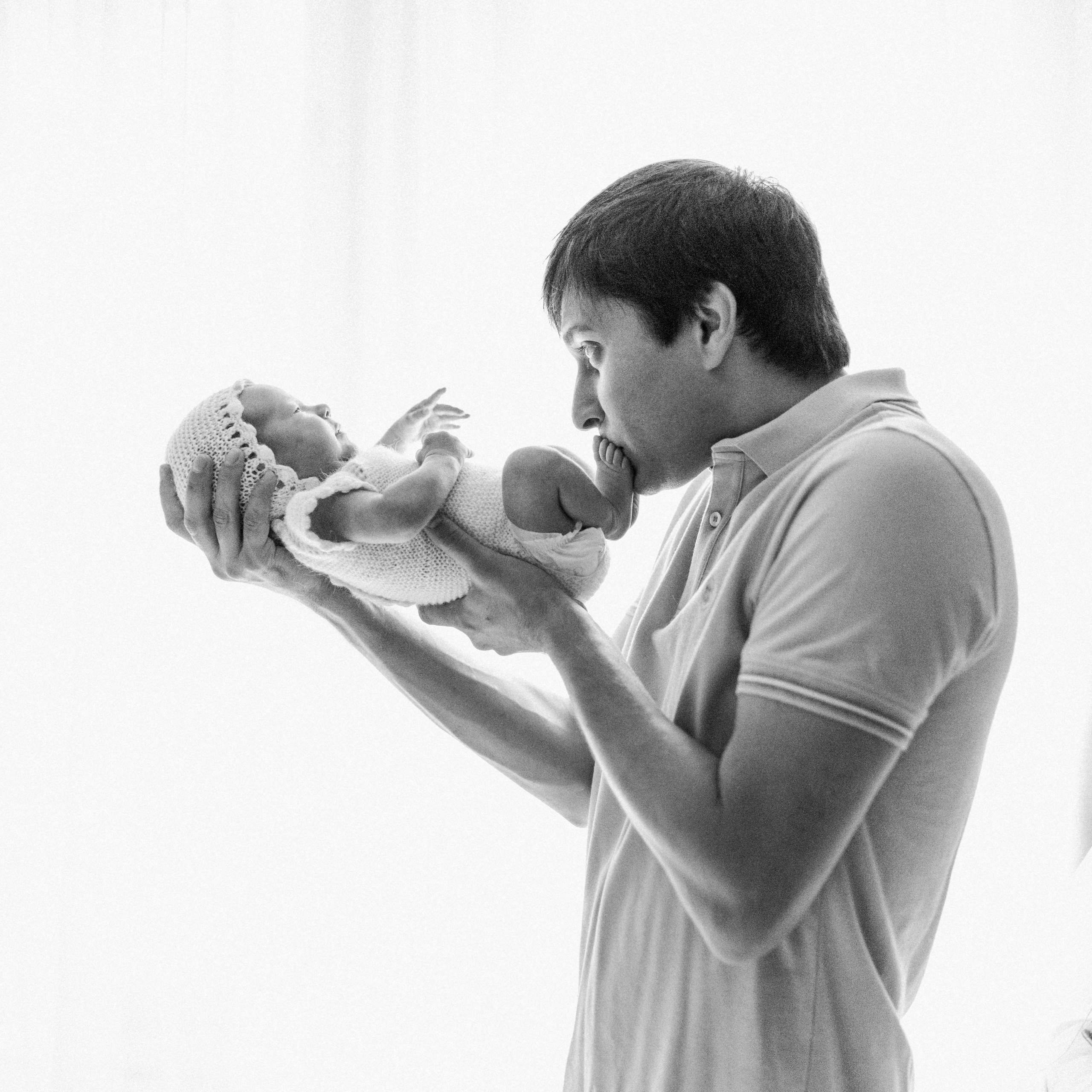 Семейная фотосессия с новорожденным. Лена Крутова. Фотограф в Москве