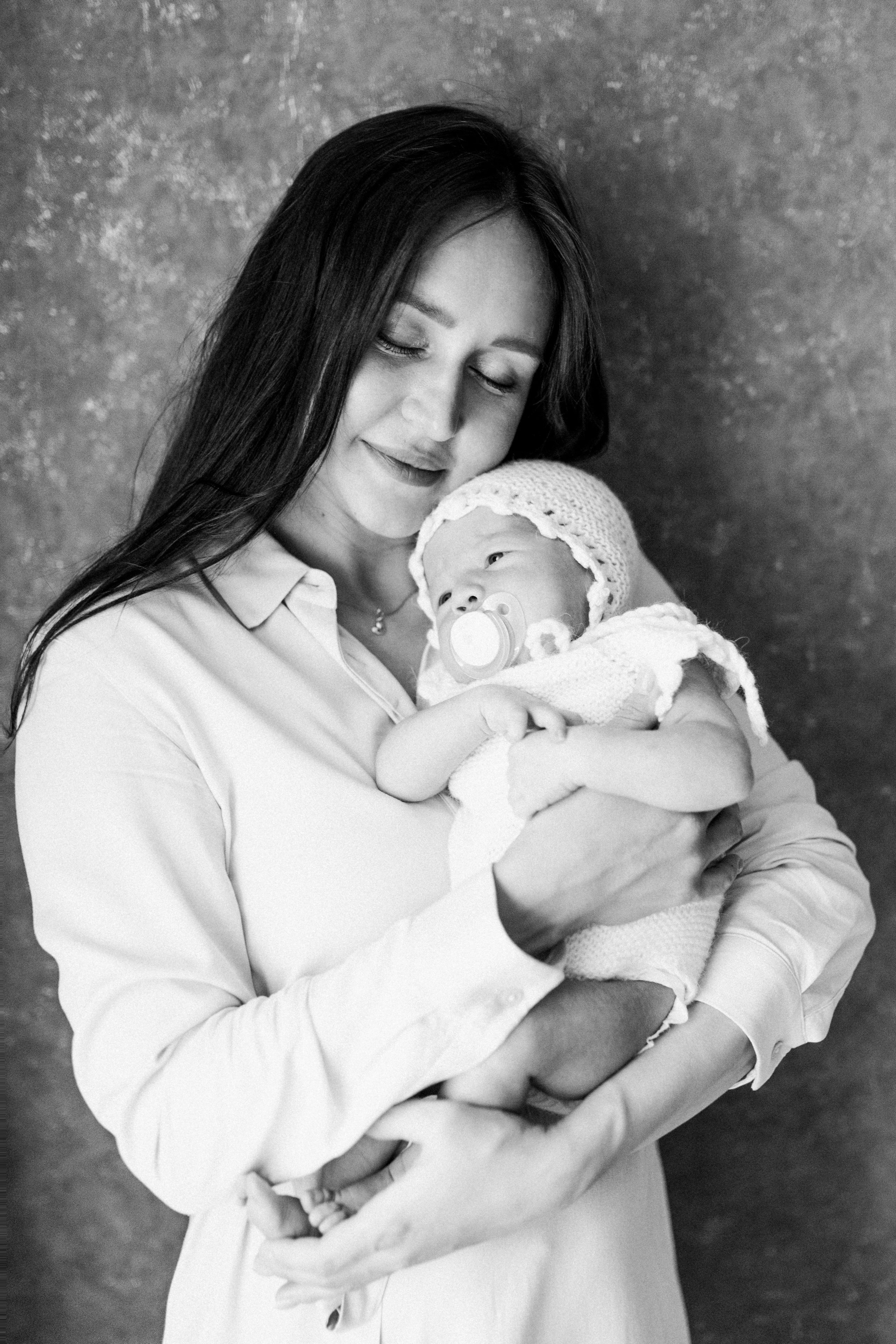 Семейная фотосессия с новорожденным. Лена Крутова. Фотограф в Москве