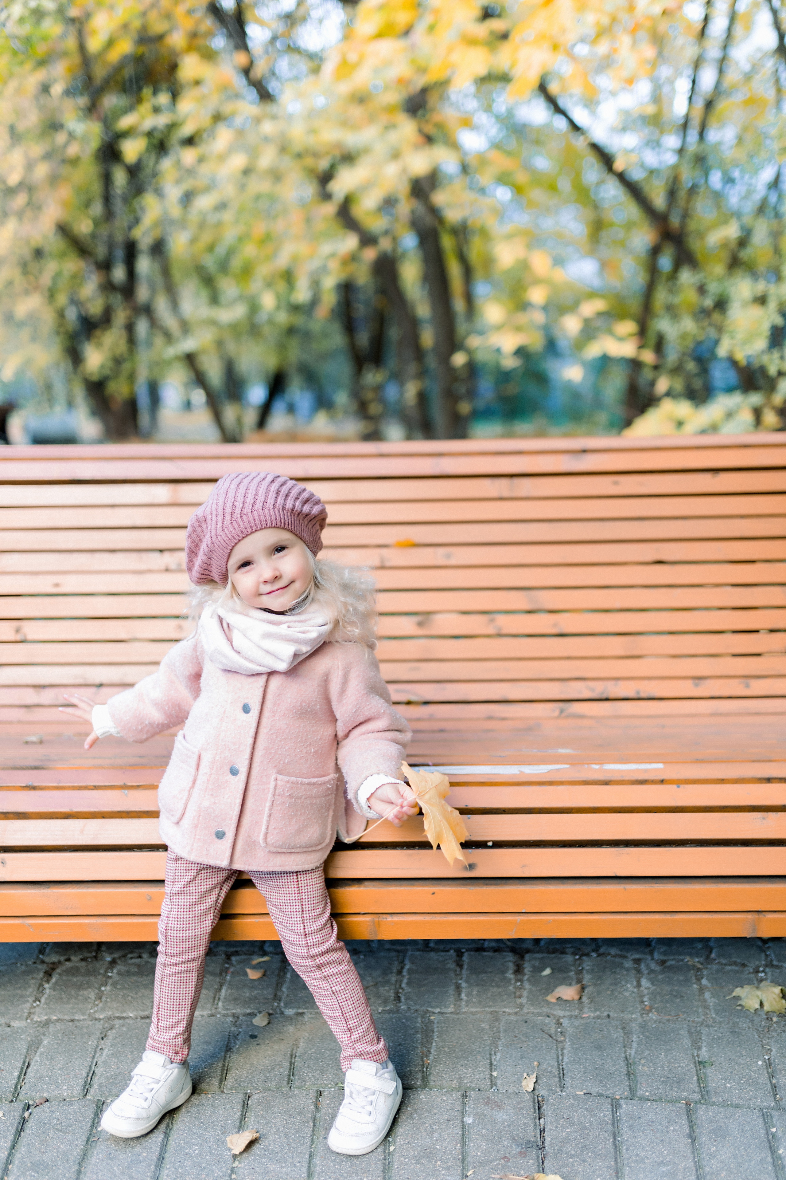 Наша осенняя прогулка. Лена Крутова. Фотограф в Москве
