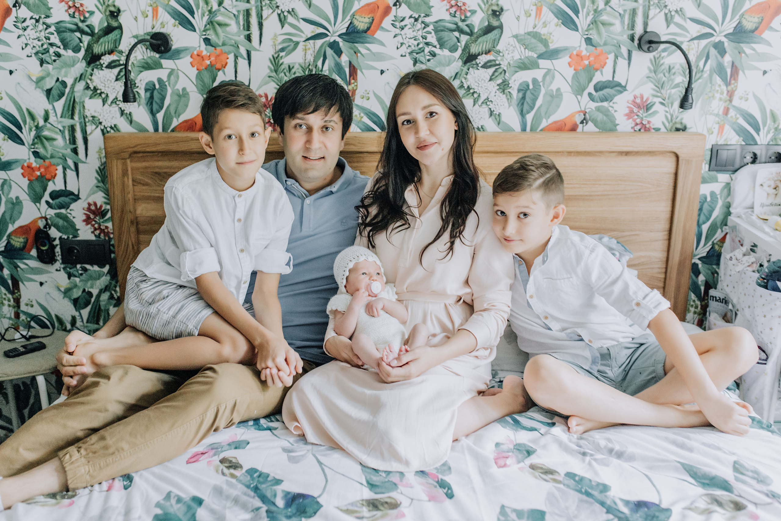 Семейная фотосессия с новорожденным. Лена Крутова. Фотограф в Москве