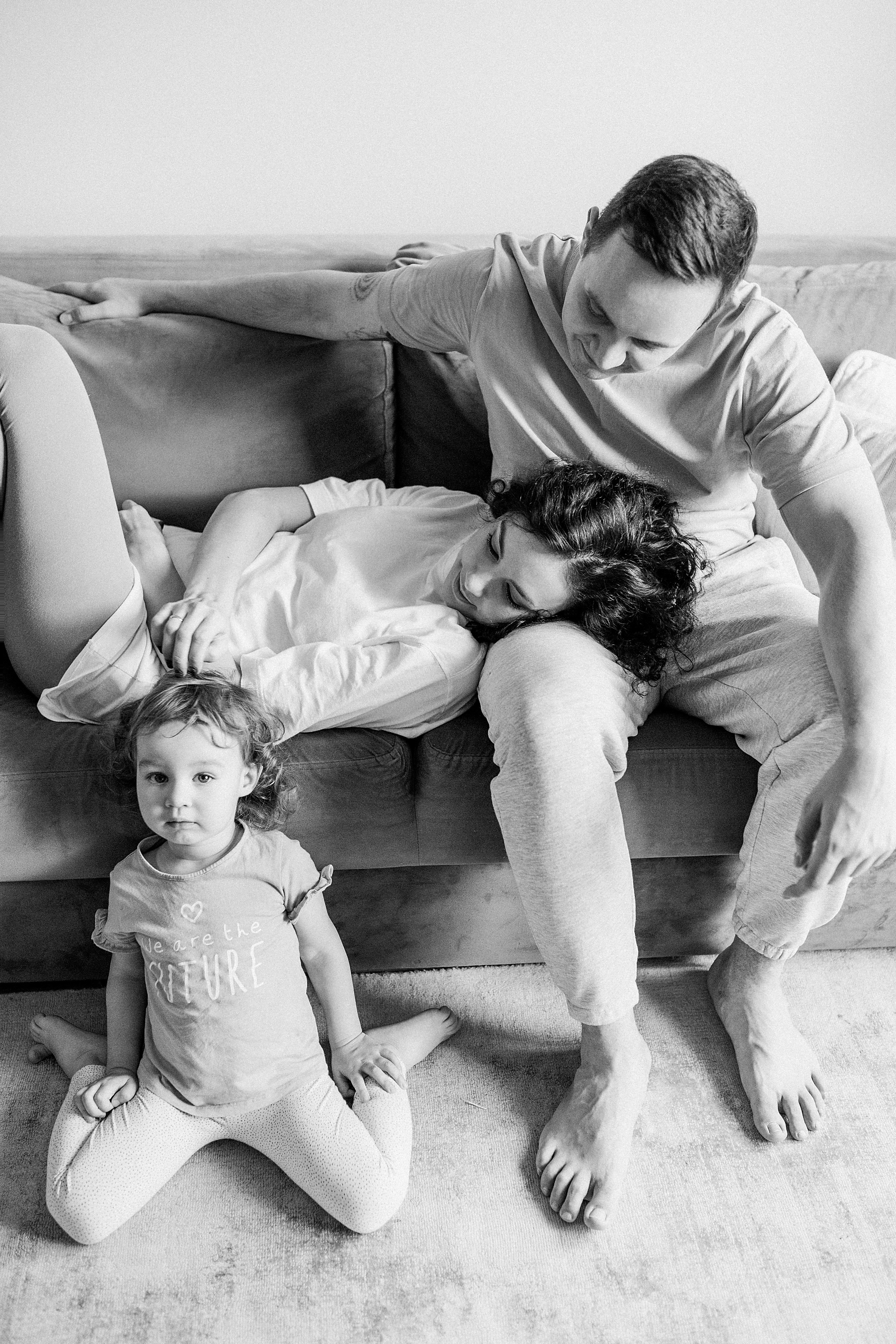 Семейная фотосессия Лизы, Максима и малышки Милы. Лена Крутова. Фотограф в Москве