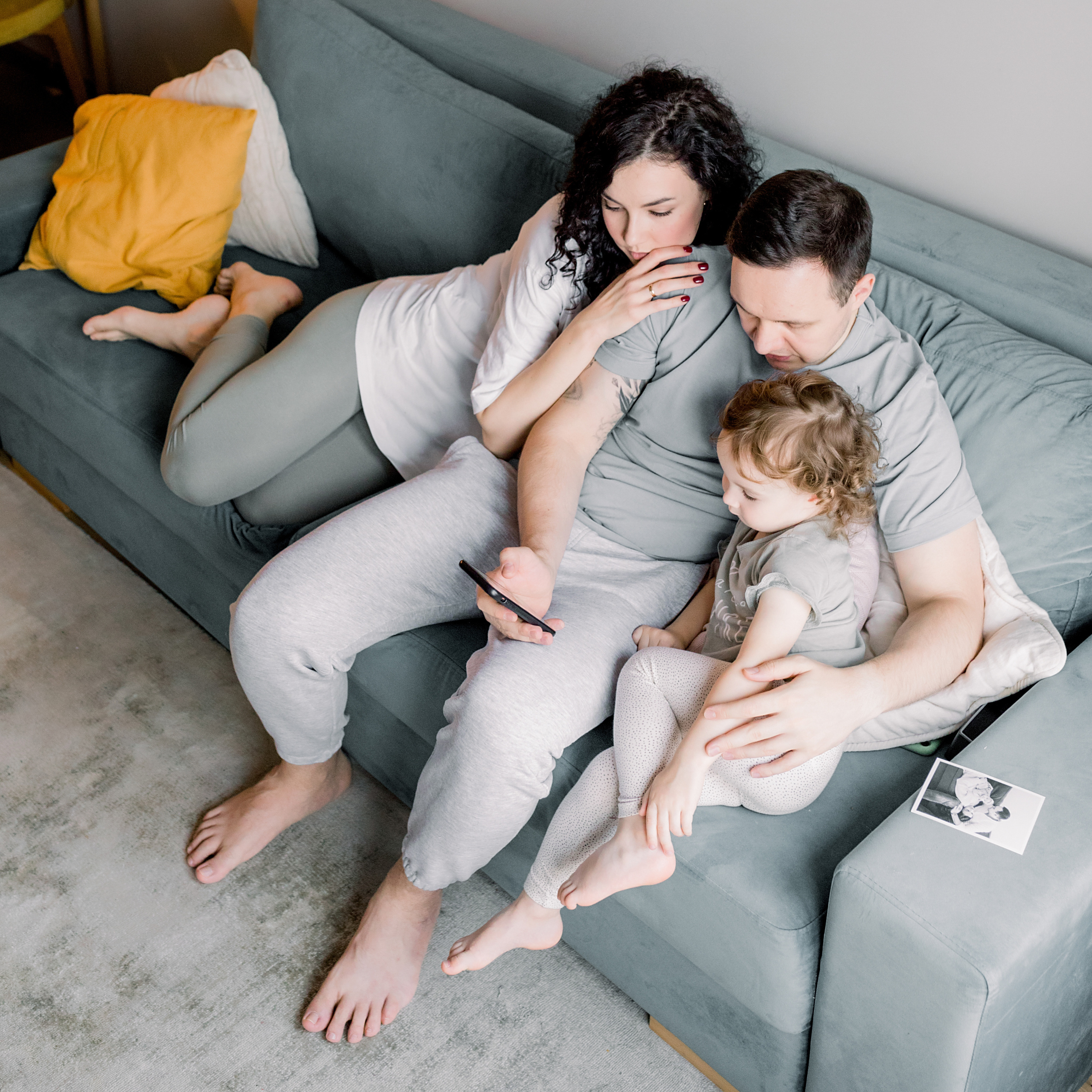 Семейная фотосессия Лизы, Максима и малышки Милы. Лена Крутова. Фотограф в Москве