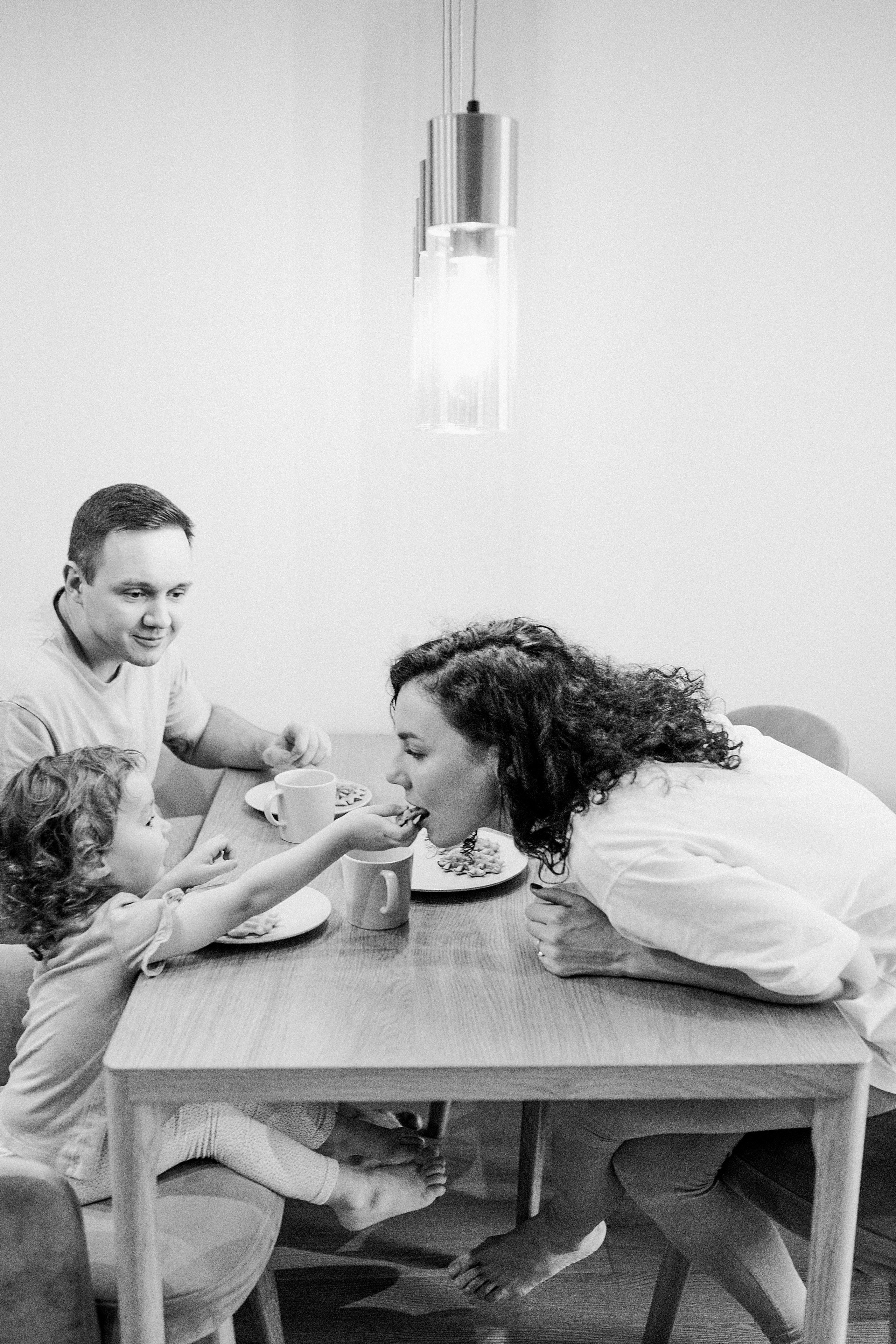 Семейная фотосессия Лизы, Максима и малышки Милы. Лена Крутова. Фотограф в Москве