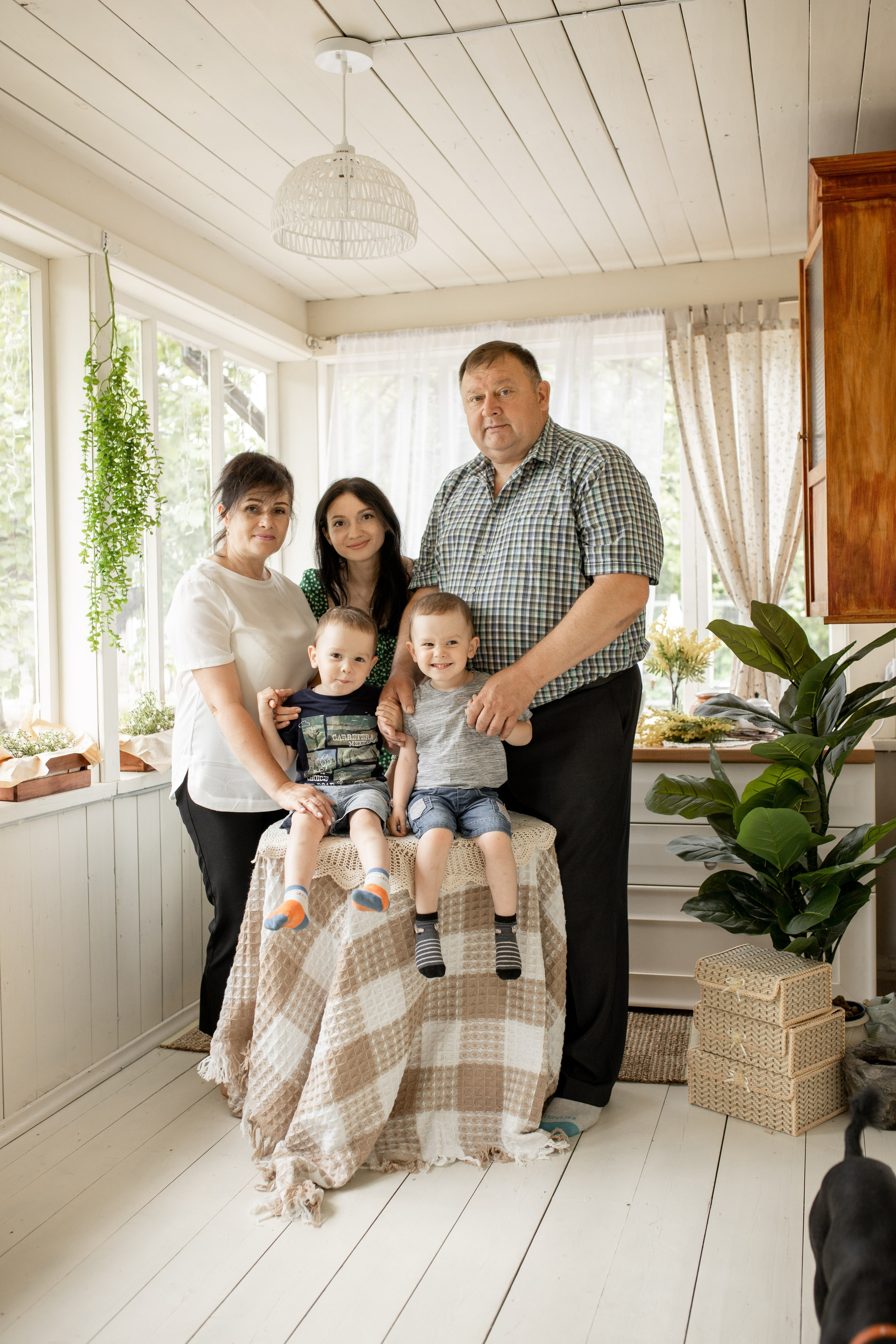 Семейная фотосессия на даче. Фотограф в Железнодорожном и Балашихе