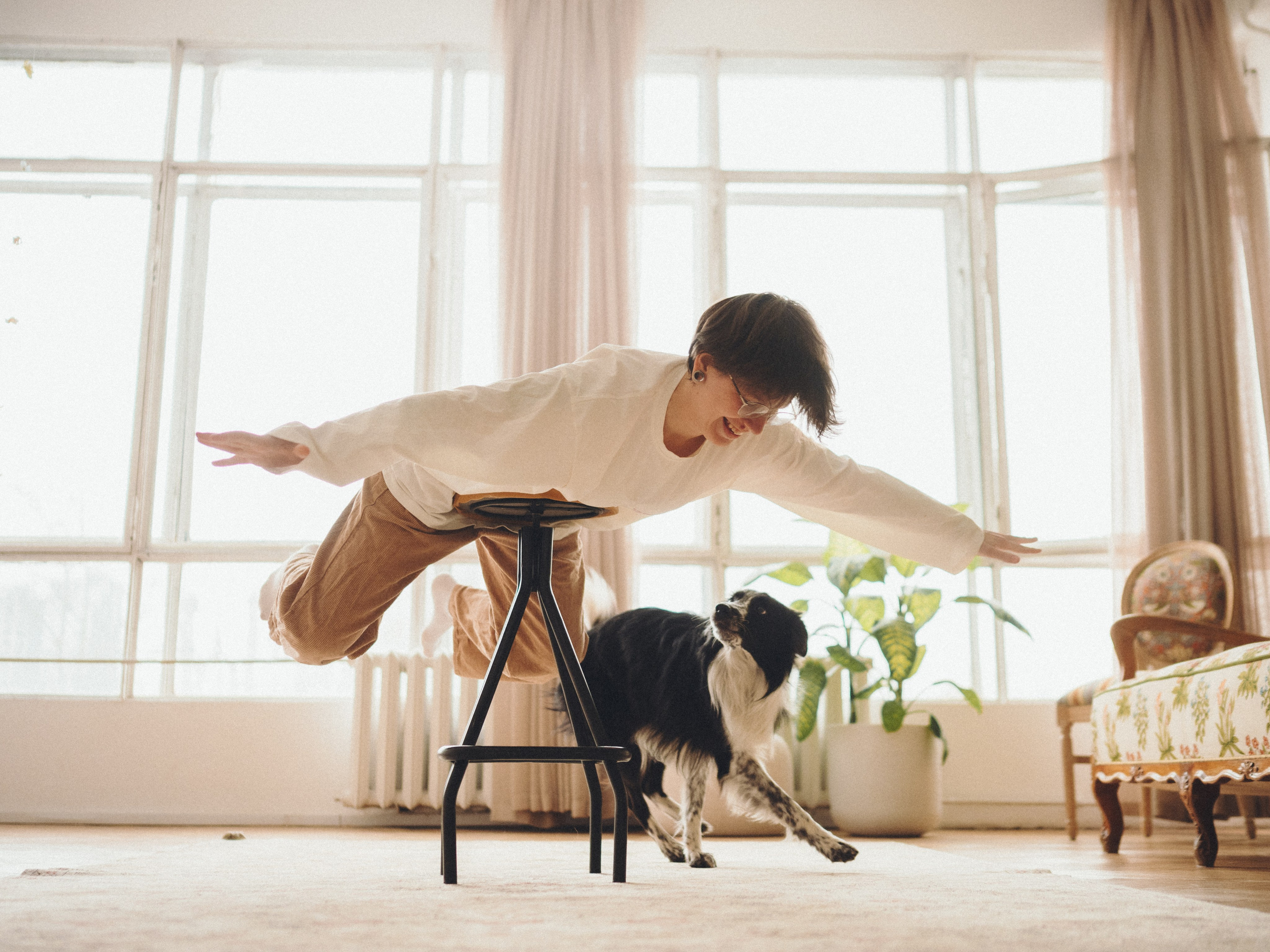 Настя и Рэги. Семейный фотограф анималист Ананьева Мария — Москва