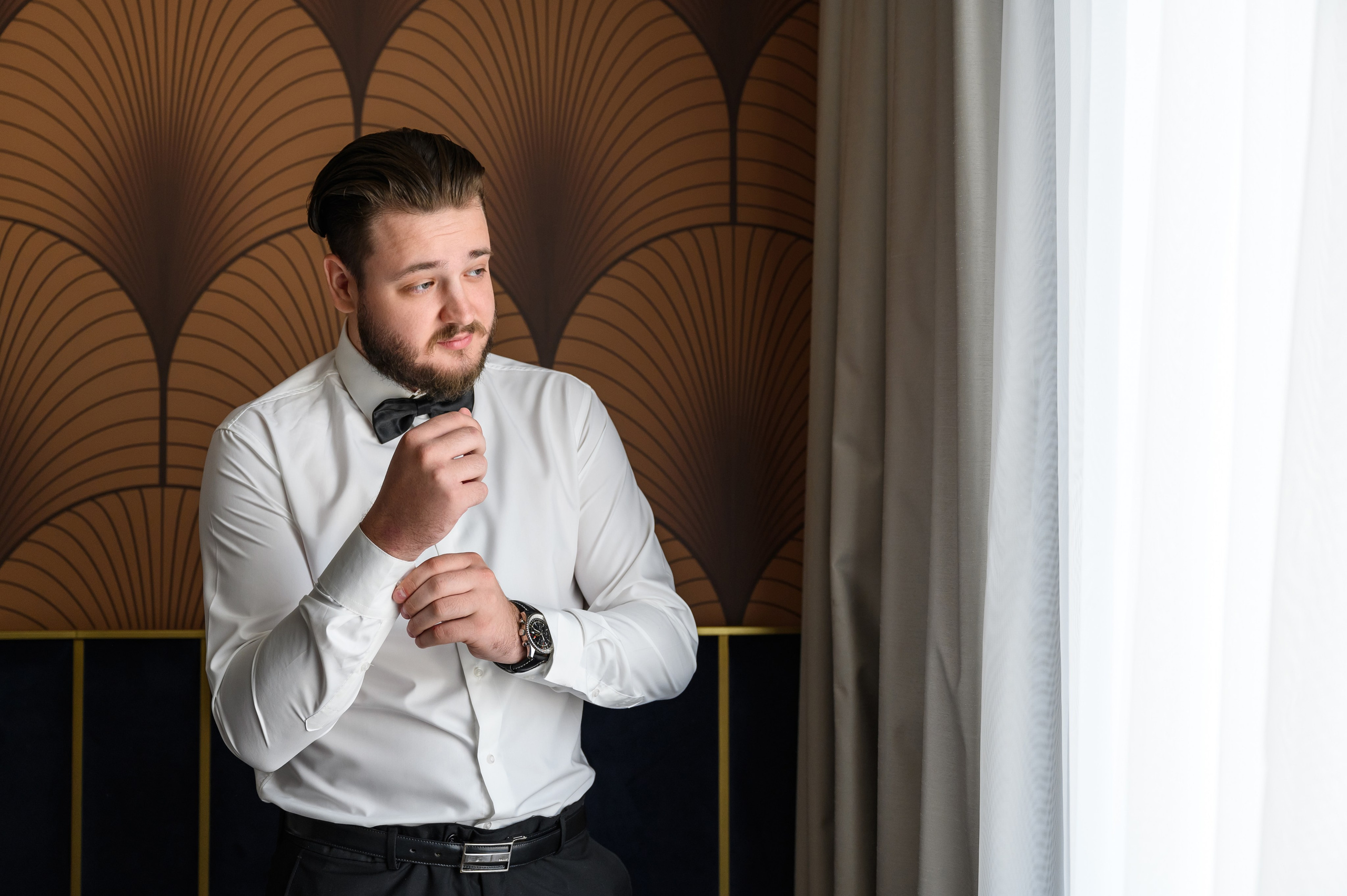 Свадебная фотосессия в Марриотт Империал Плаза. Свадебный фотограф Москва Юрий Кульман