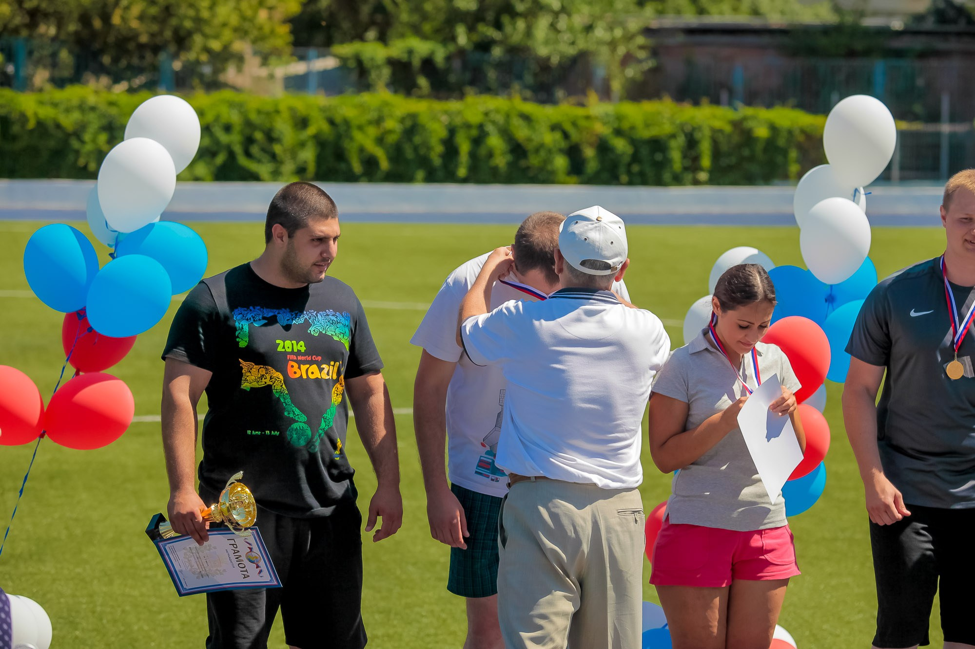 День Физкульт. Максим Матвийченко и Виктория Басова профессионалы своего дела