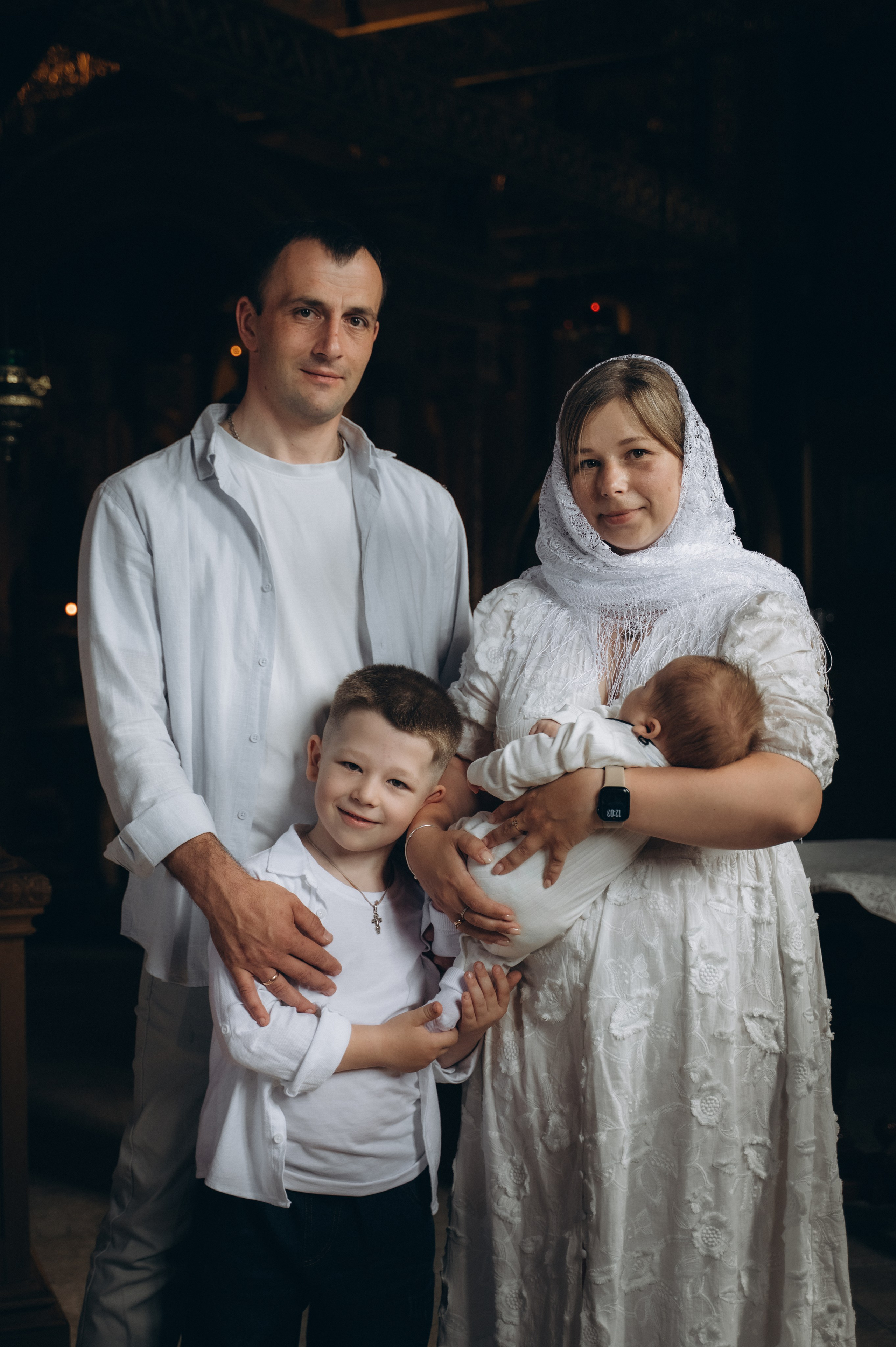 Крещение Александра (Оптинских старцев). Семейный фотограф в Минске Дарья Дреко