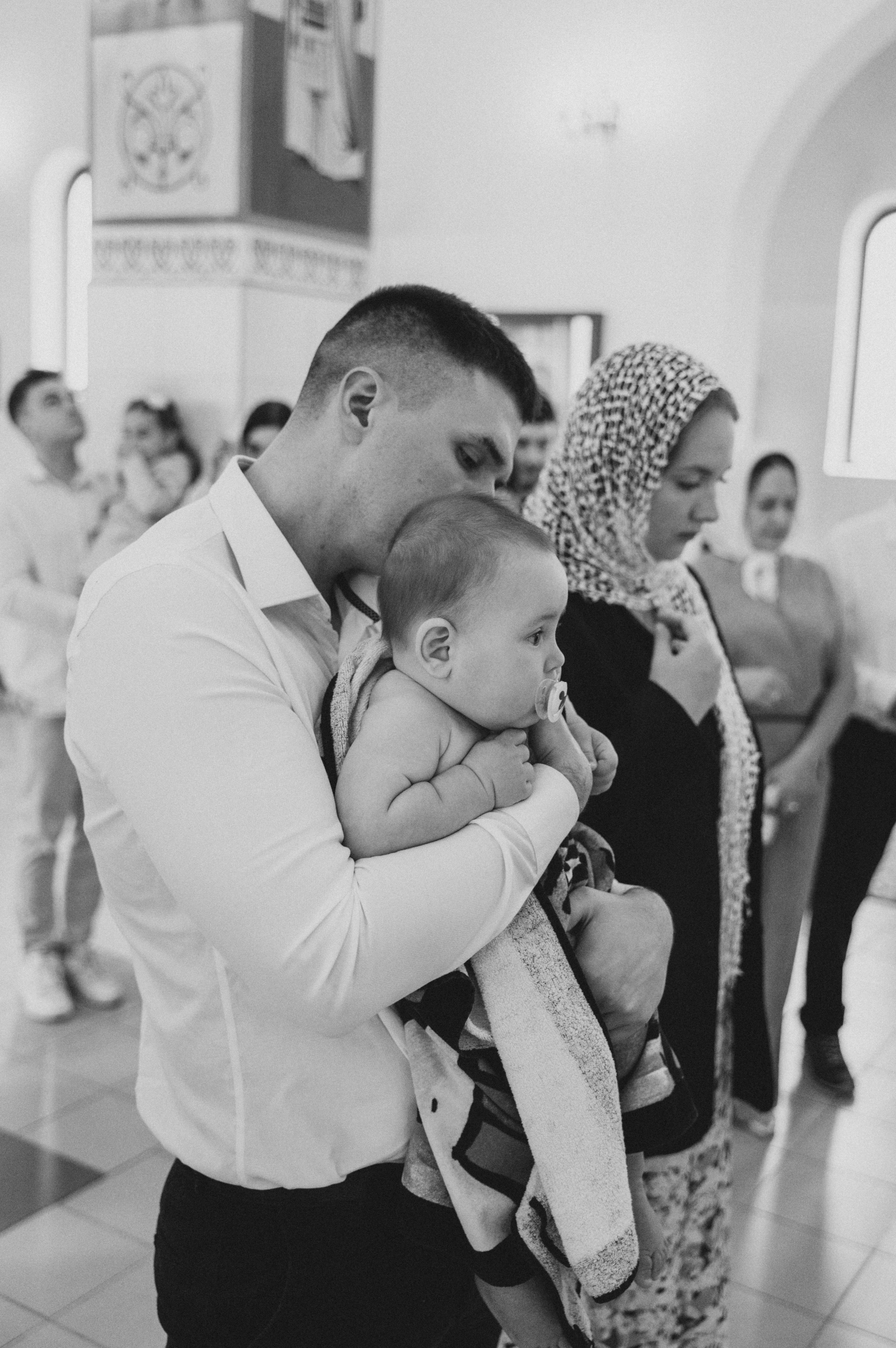 Крещение Демьяна (Церковь в честь святой блаженной Ксении Петербургской). Семейный фотограф в Минске Дарья Дреко