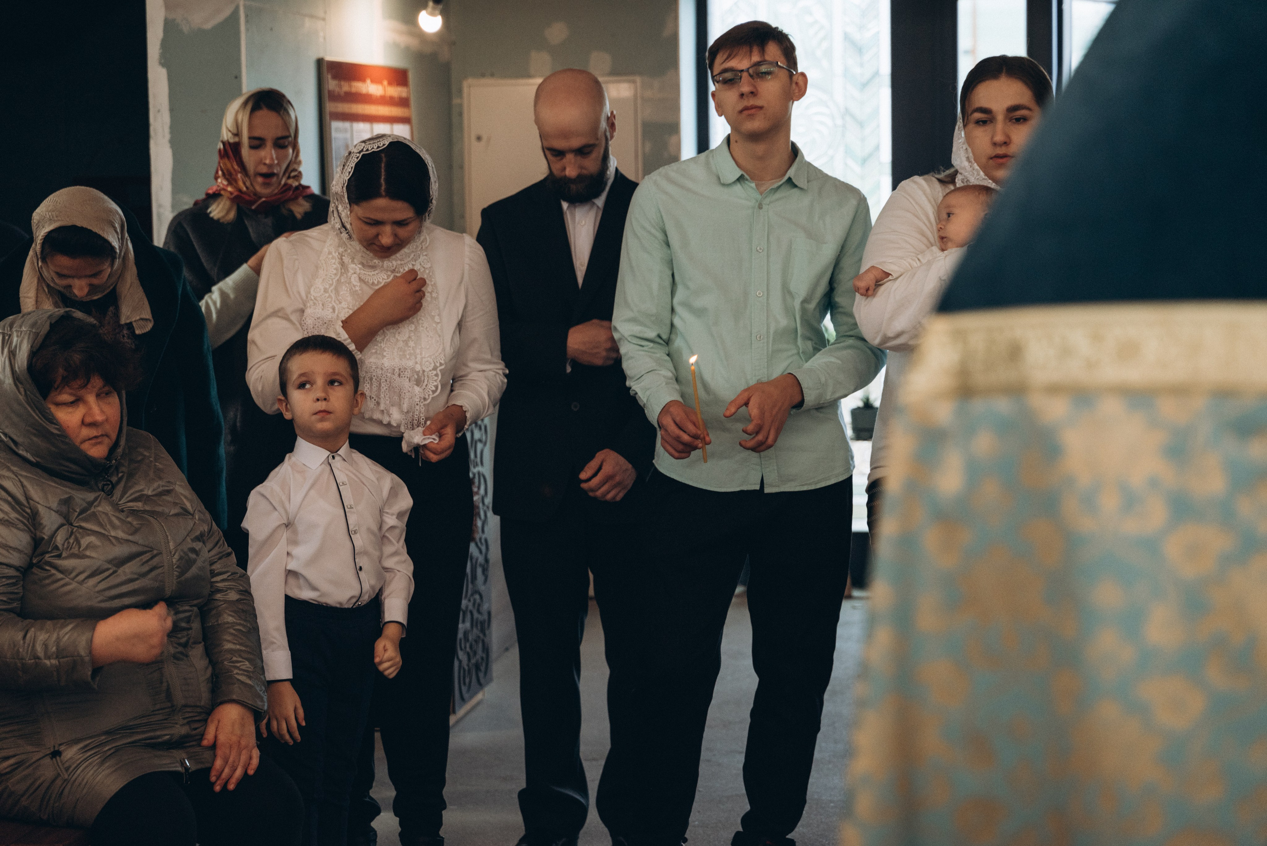 Крещение маленькой Верочки. Семейный фотограф в Минске Дарья Дреко