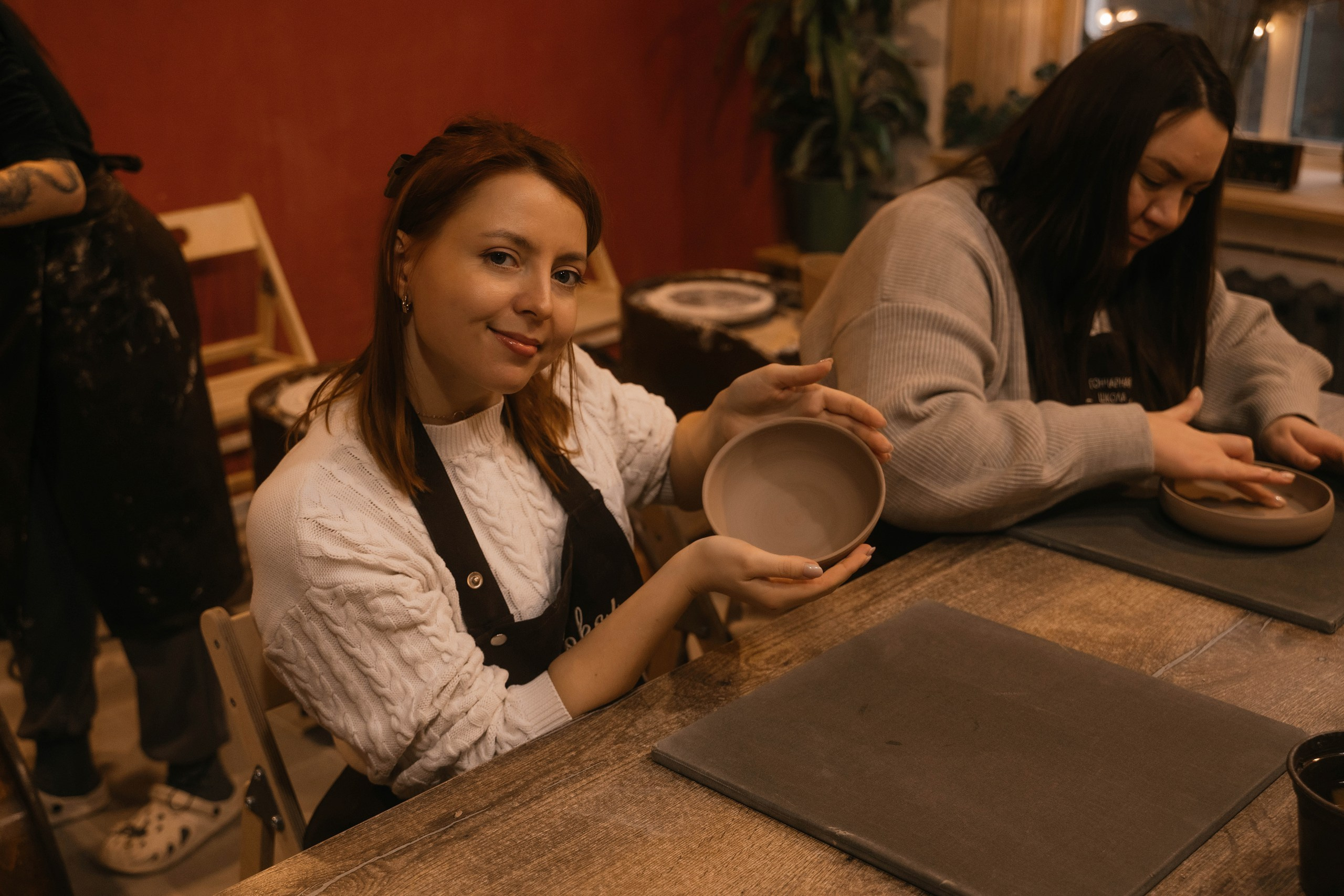 День рождения в гончарной мастерской. Свадебный, семейный фотограф в Рязани Лена Брант