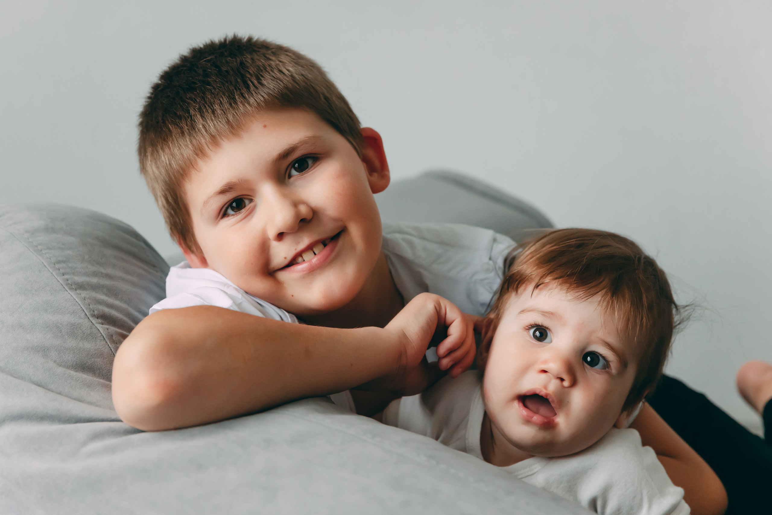 Катя и мальчики. Семейный фотограф в Санкт-Петербурге Алиса Мохова
