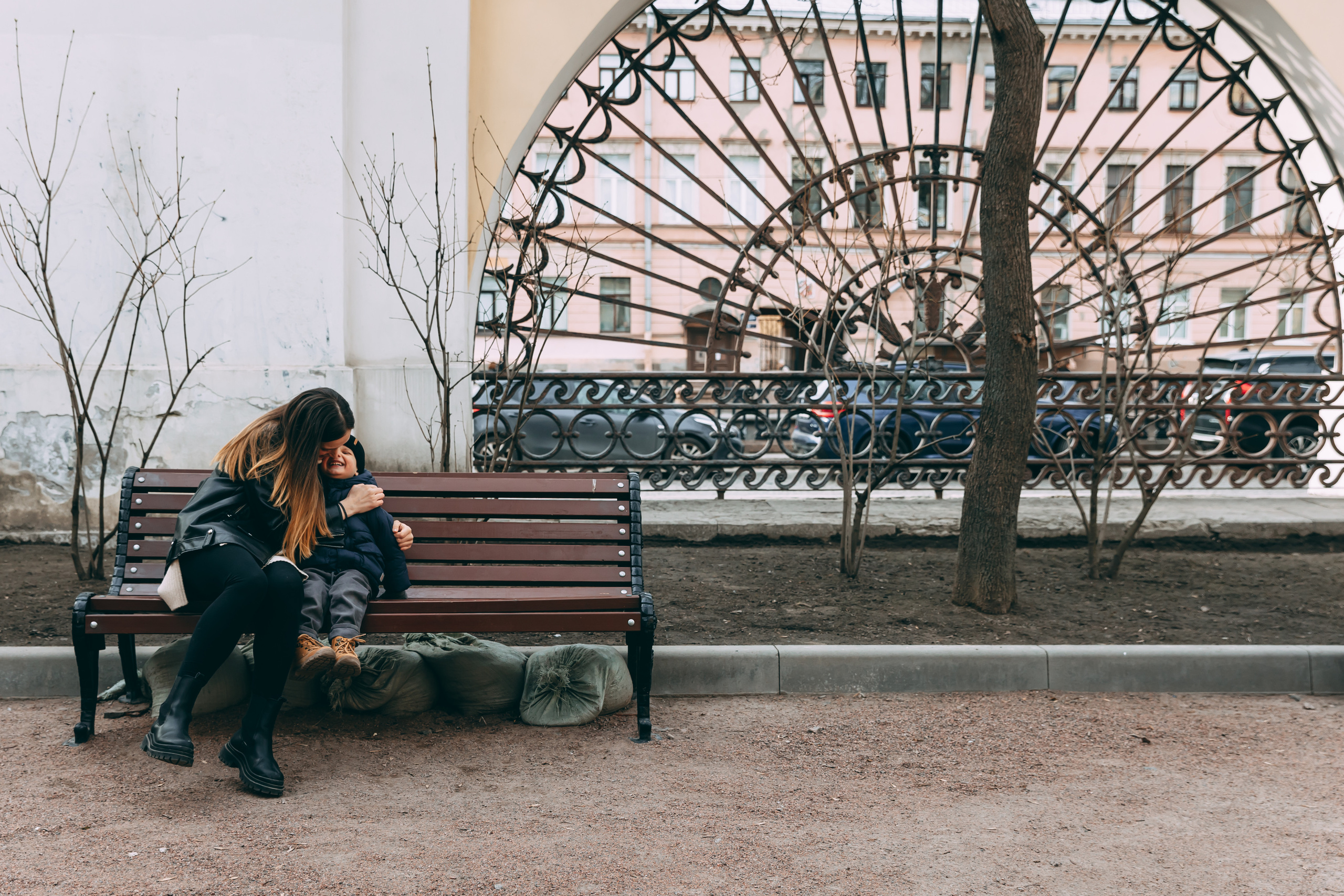 Катя и мальчики, Грифоны. Семейный фотограф в Санкт-Петербурге Алиса Мохова