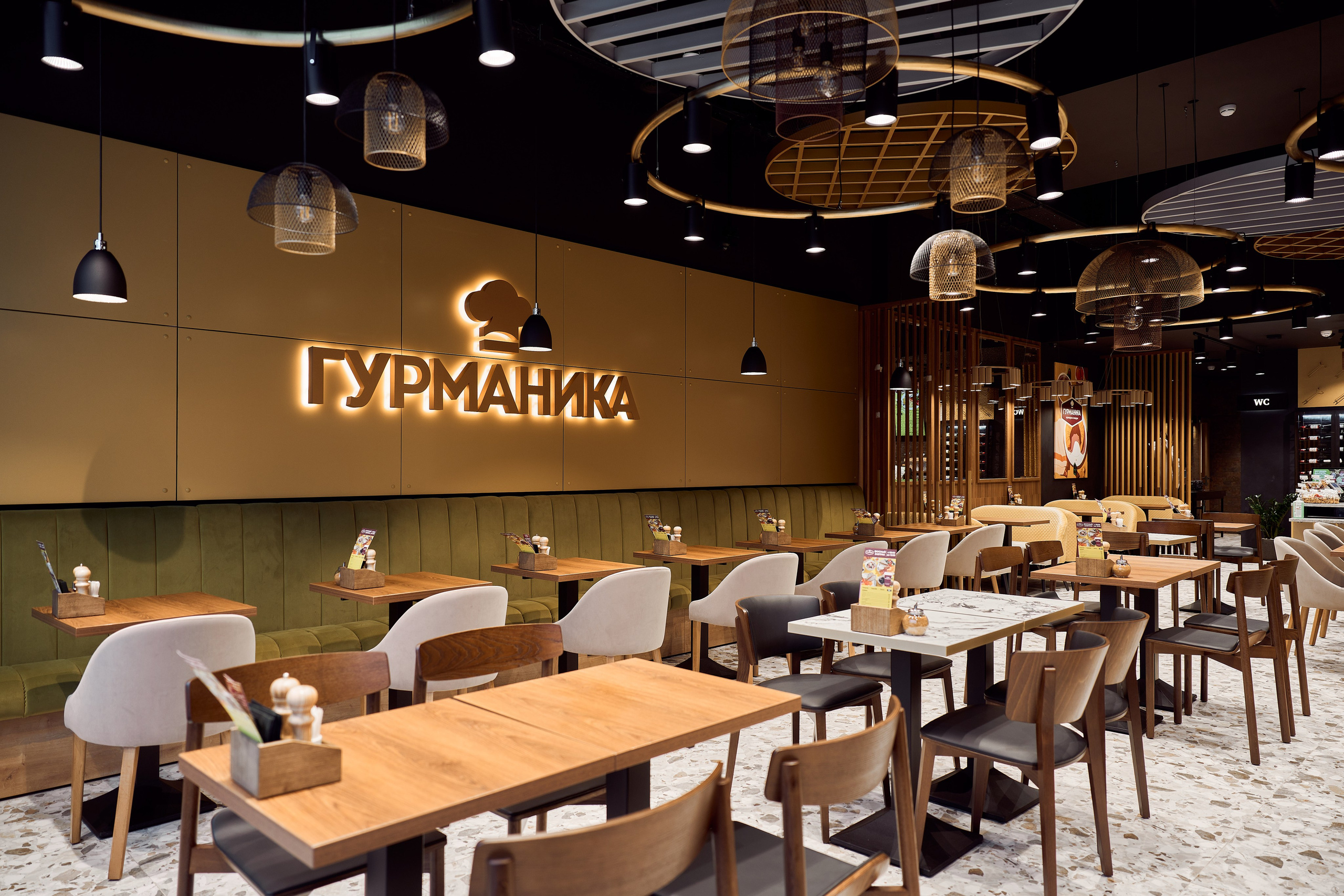 Кафе Гурманика на Бутырской (Бизнес съемка). Бояршинов Антон Интерьерный фотограф/видеограф Москва