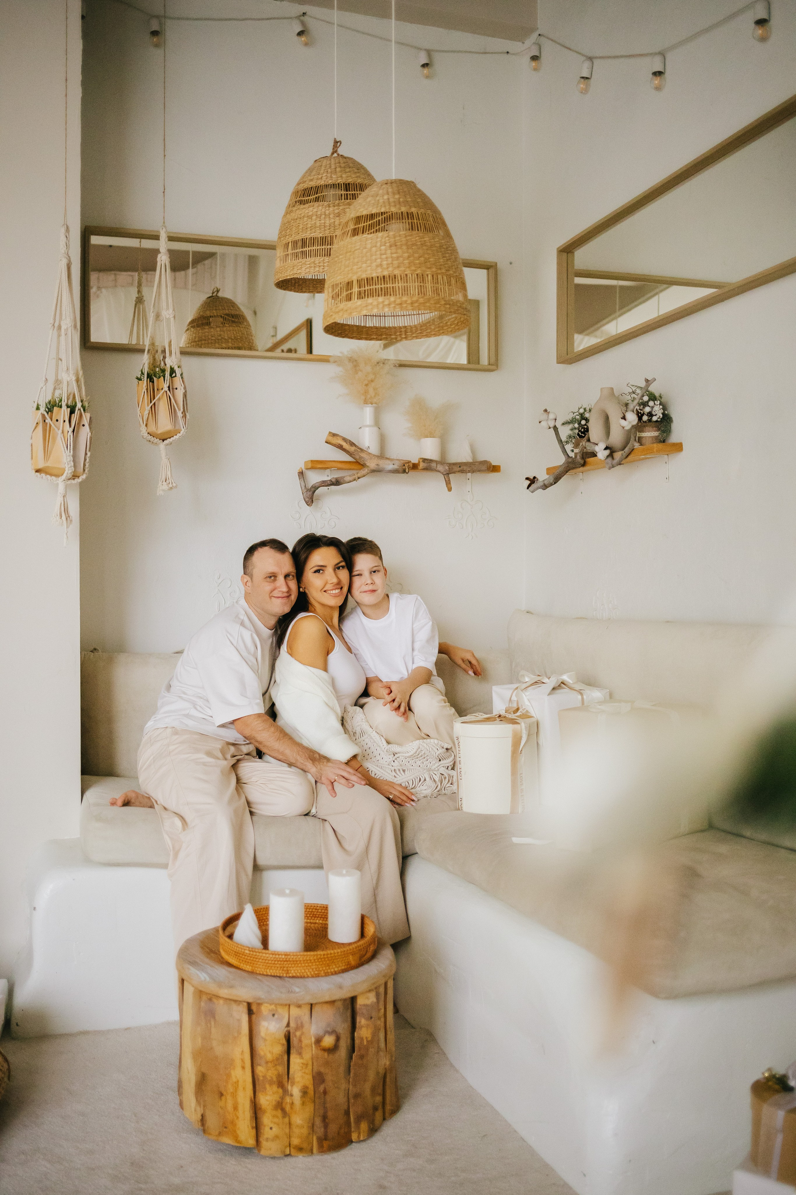 Серёжа, Алёна и Миша. Семейный lifestyle фотограф в Санкт-Петербурге Людмила Пахомова