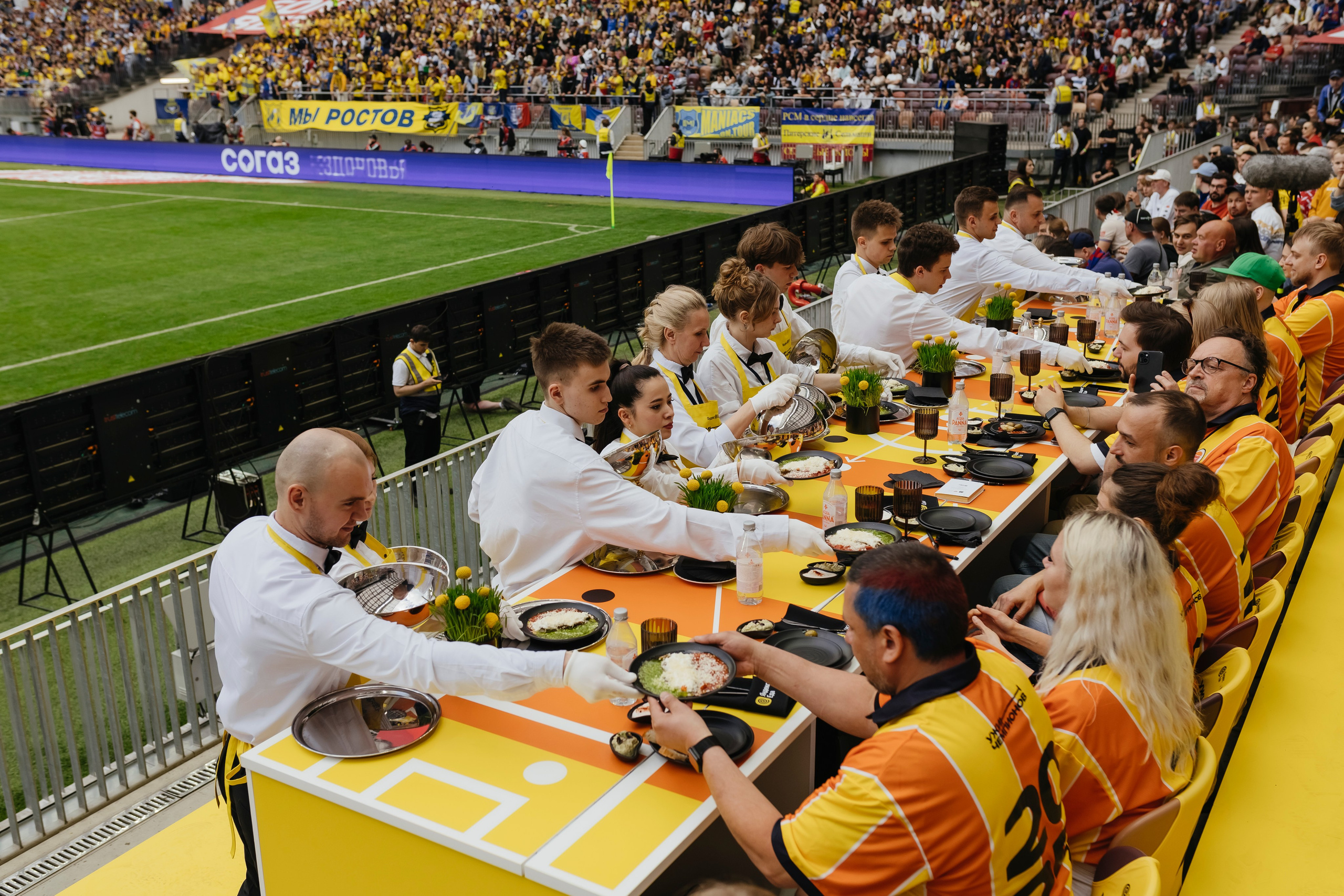 Яндекс Еда x Burger King На финале кубка России по футболу. Репортажный, event, концертный и backstage фотограф из Москвы Виталий Кривцов