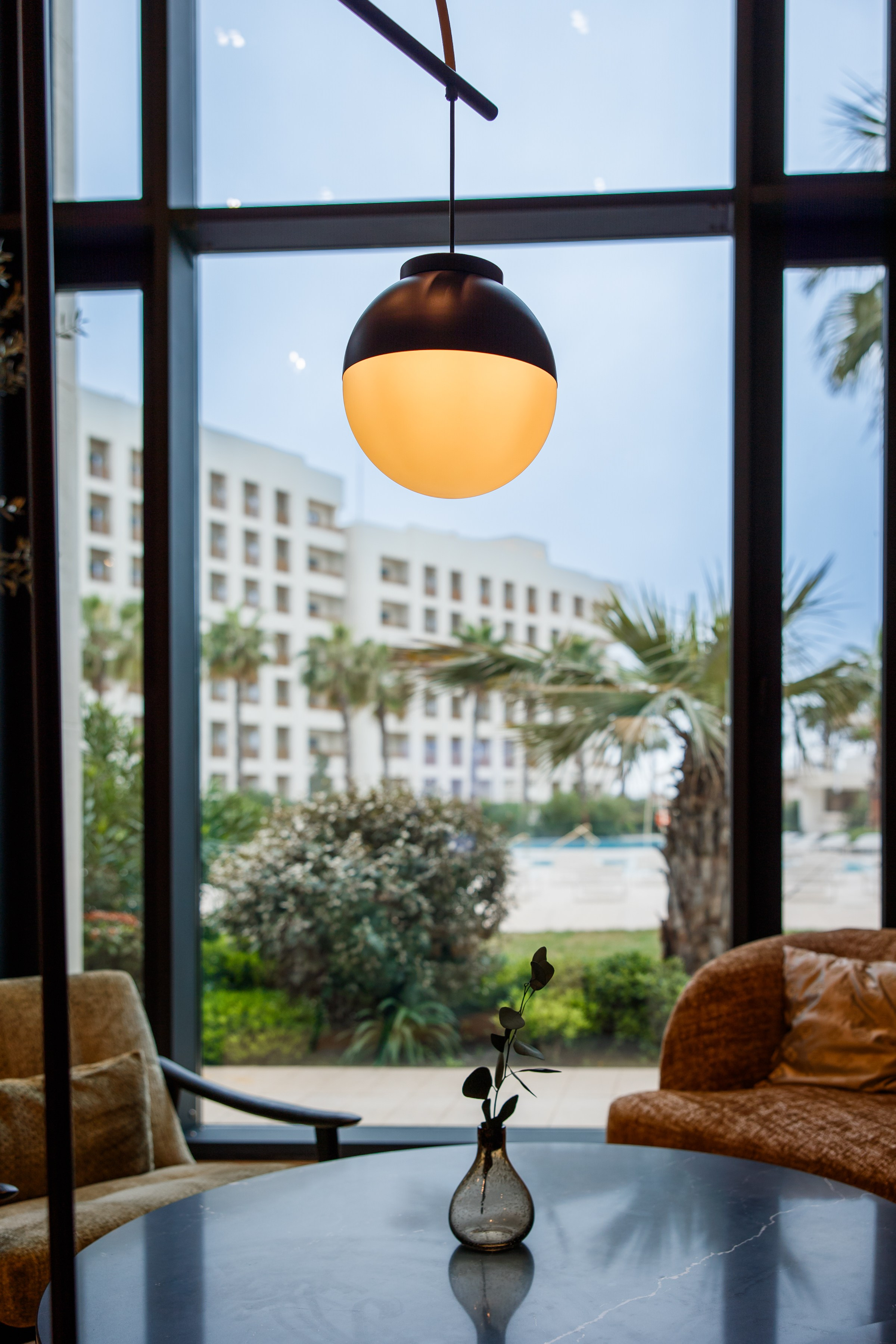 Пейзажная съемка и вид на море/территорию из отеля в Сочи. Работа с перспективой.