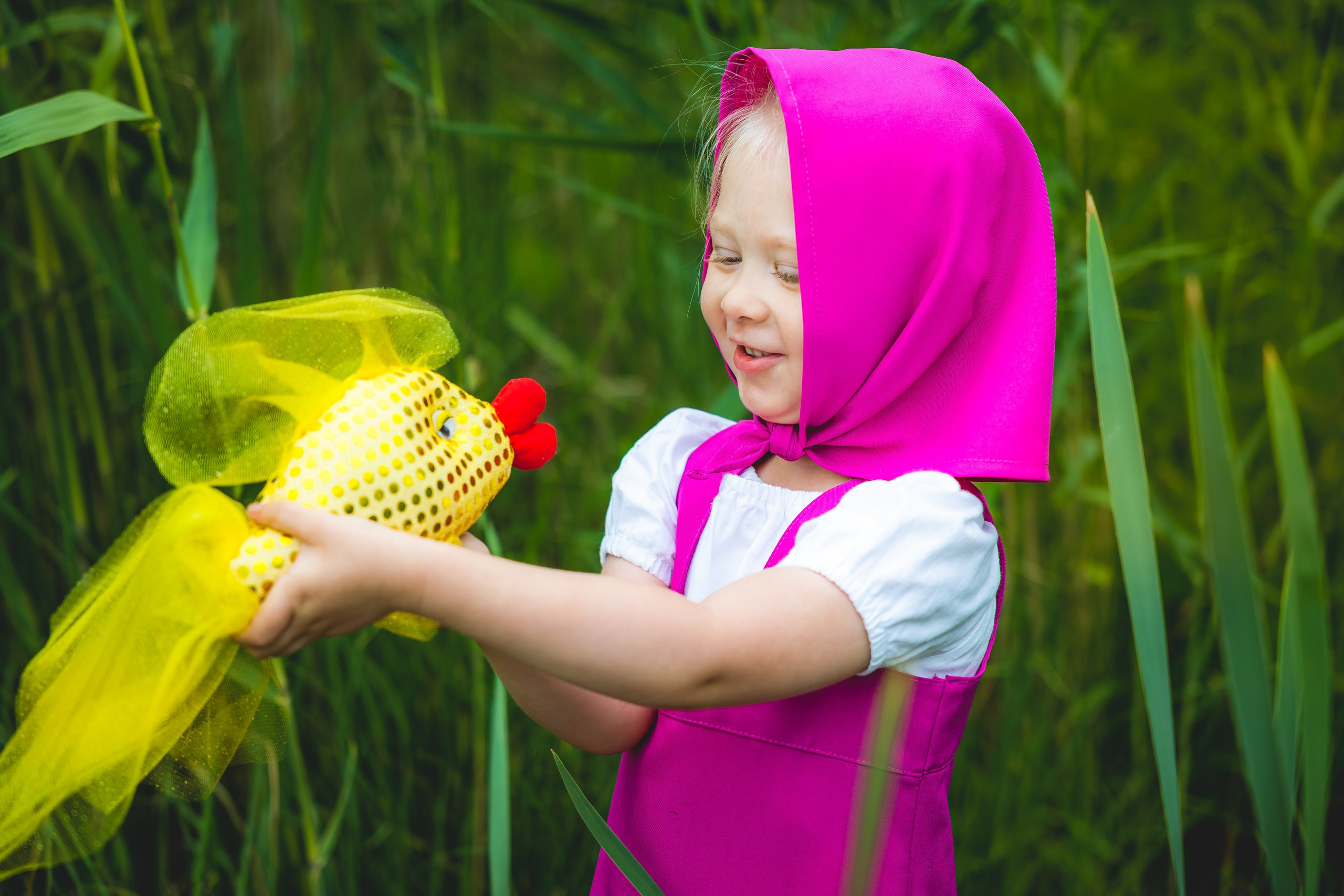 Детский фотопроект «Маша и Медведь»