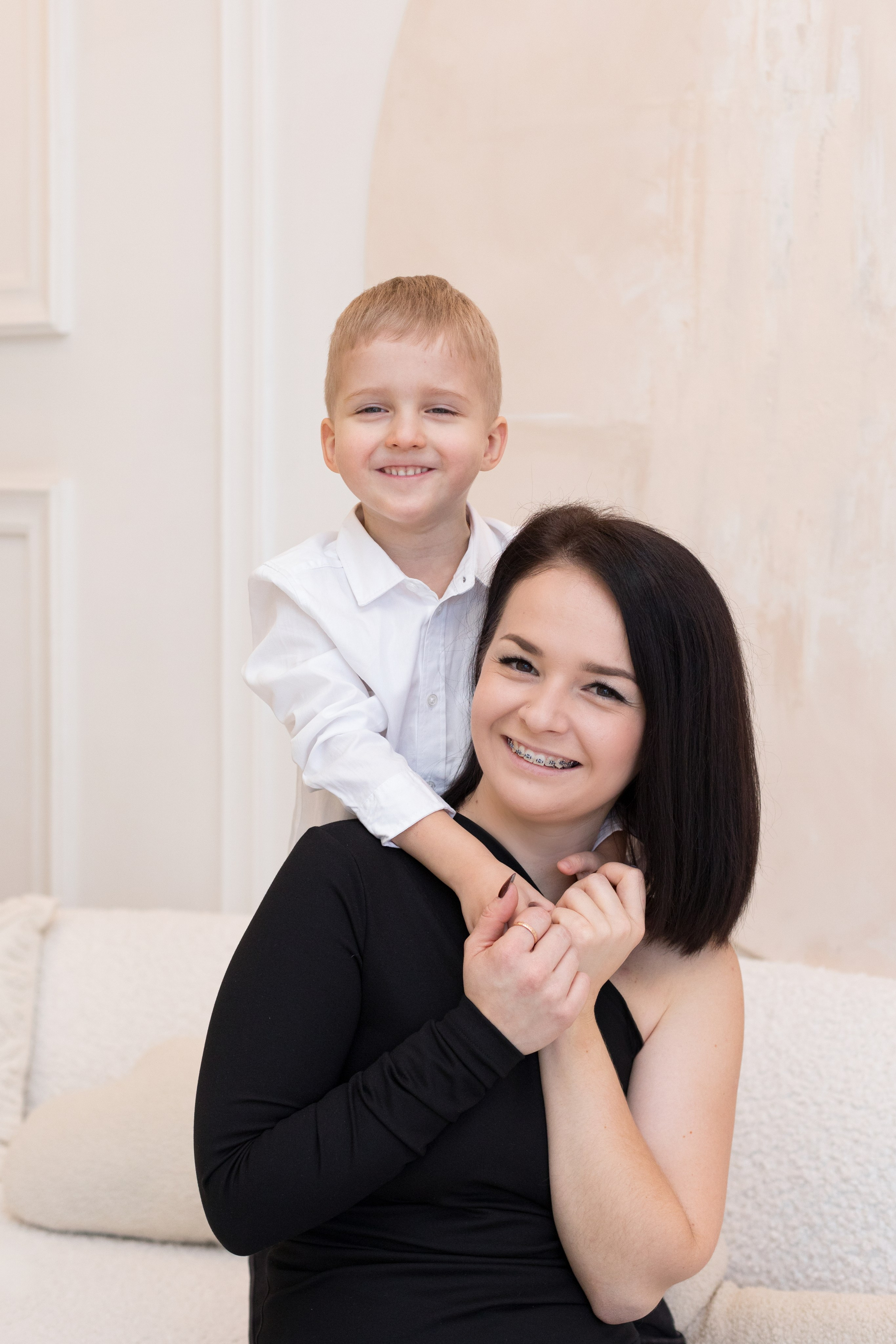 Новогодняя фотосессия Вероники и Феди. Детский и контент фотограф Надя Волкова Санкт-Петербург