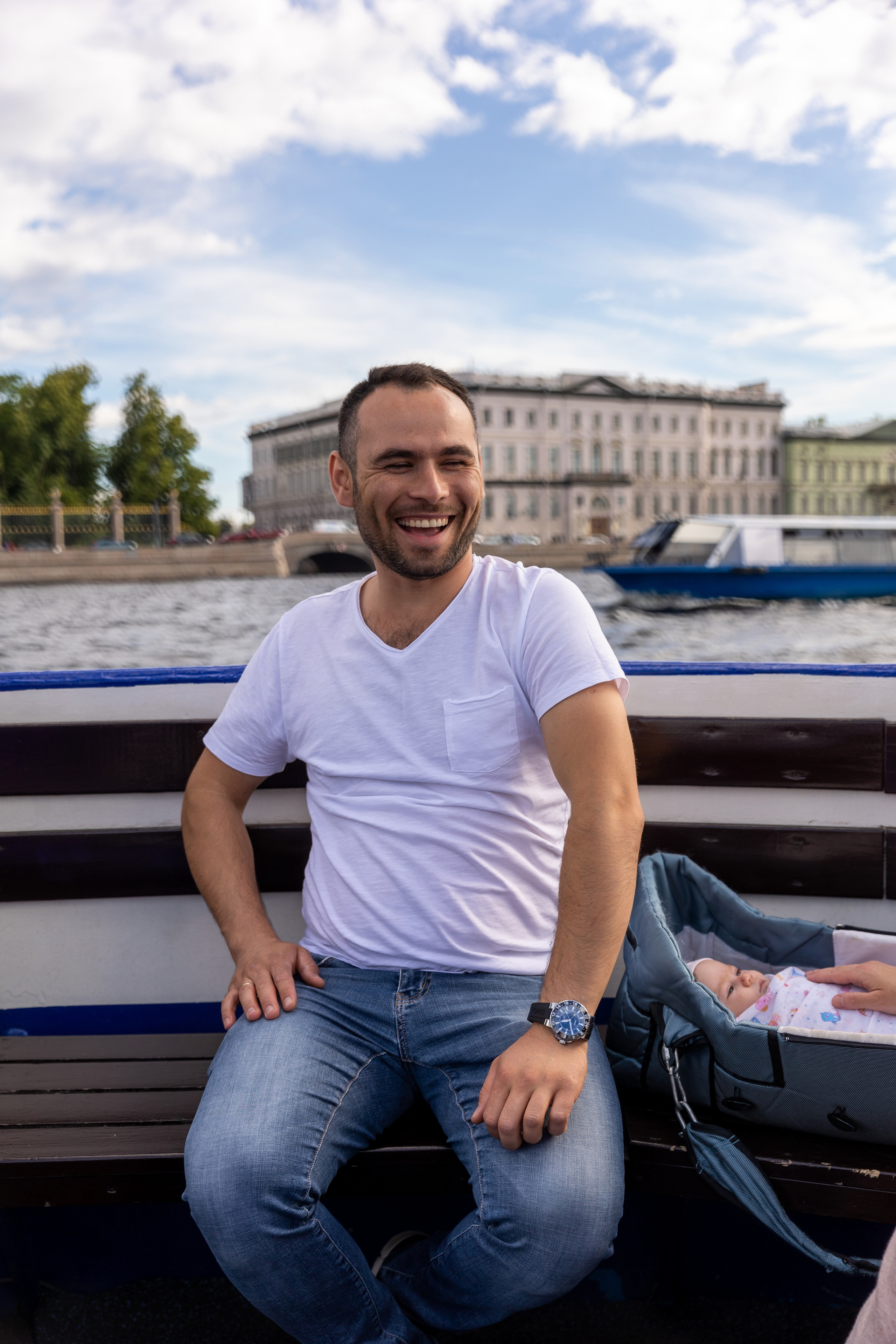 Летний корпоратив на кораблике. Фотограф в Санкт-Петербурге Закута Ольга