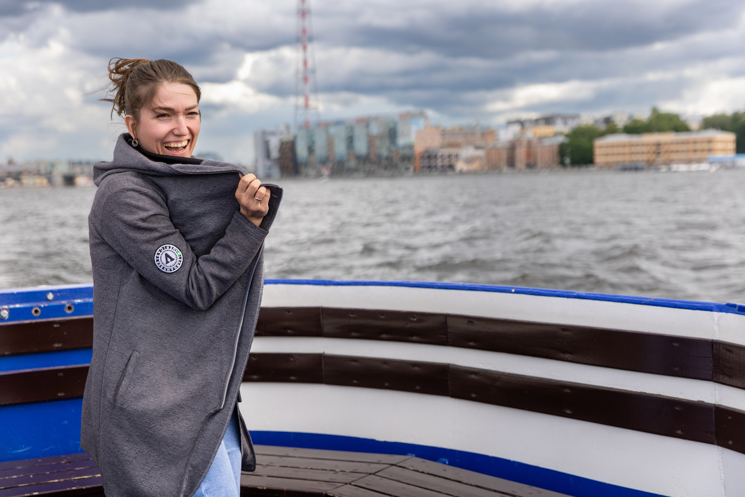 Летний корпоратив на кораблике. Фотограф в Санкт-Петербурге Закута Ольга