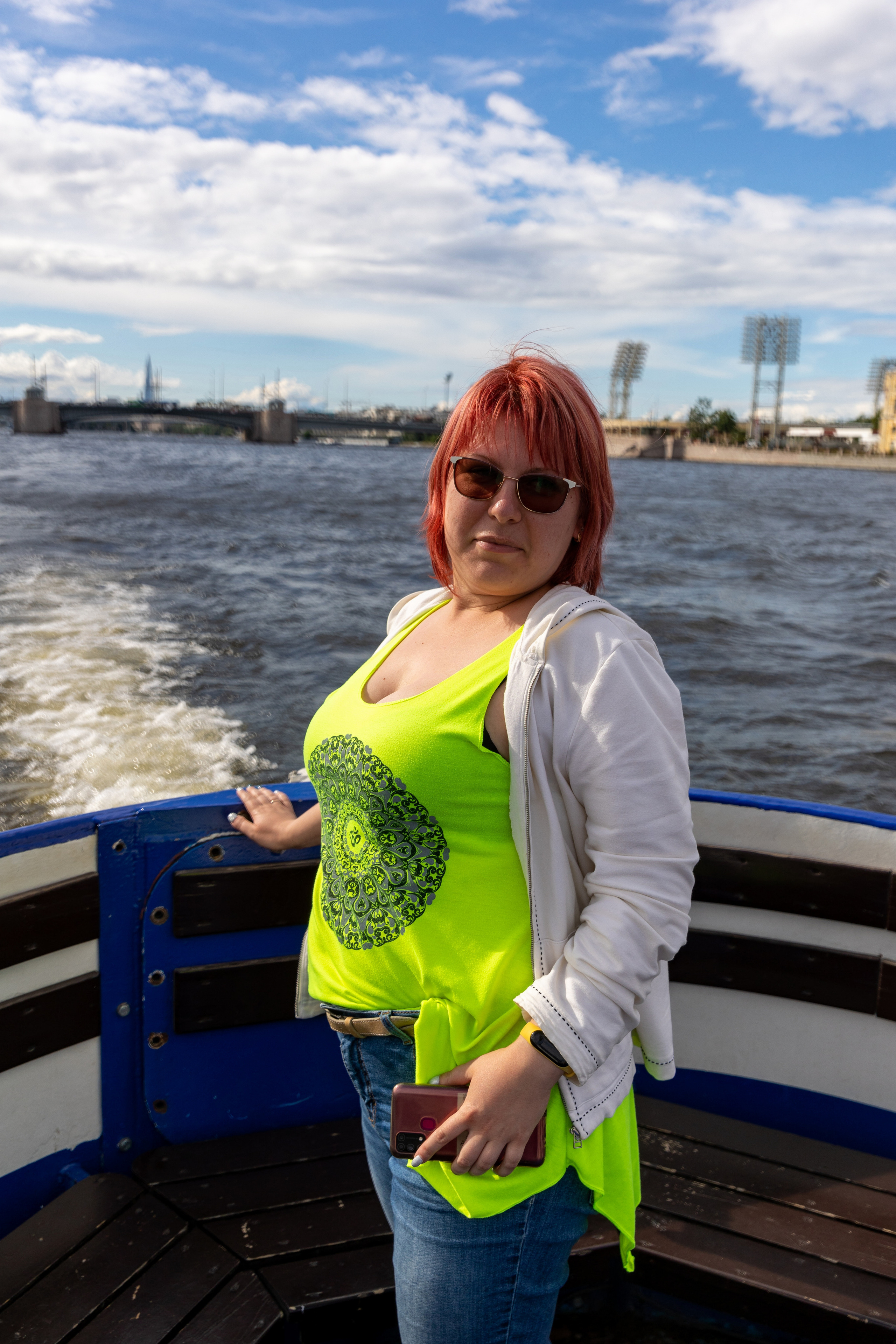 Летний корпоратив на кораблике. Фотограф в Санкт-Петербурге Закута Ольга