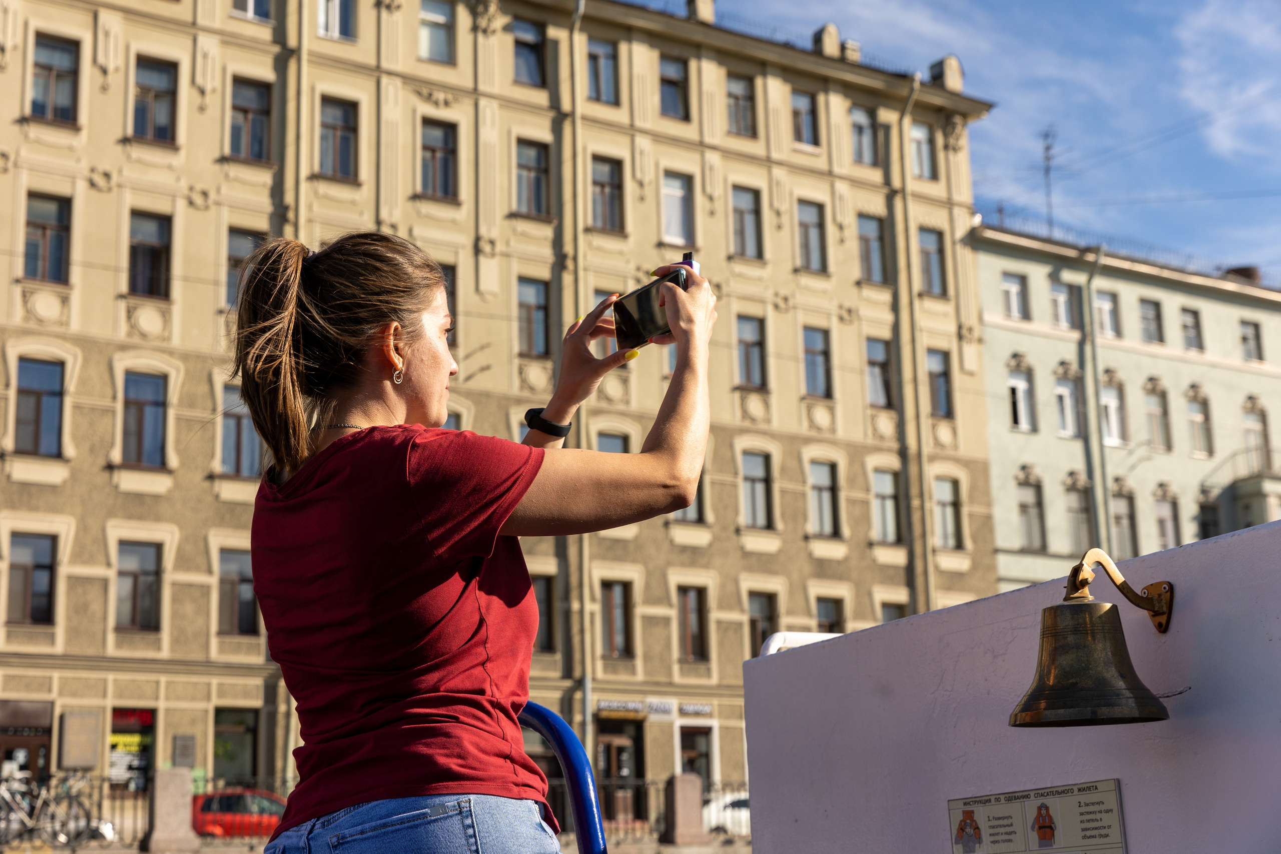 Летний корпоратив на кораблике. Фотограф в Санкт-Петербурге Закута Ольга