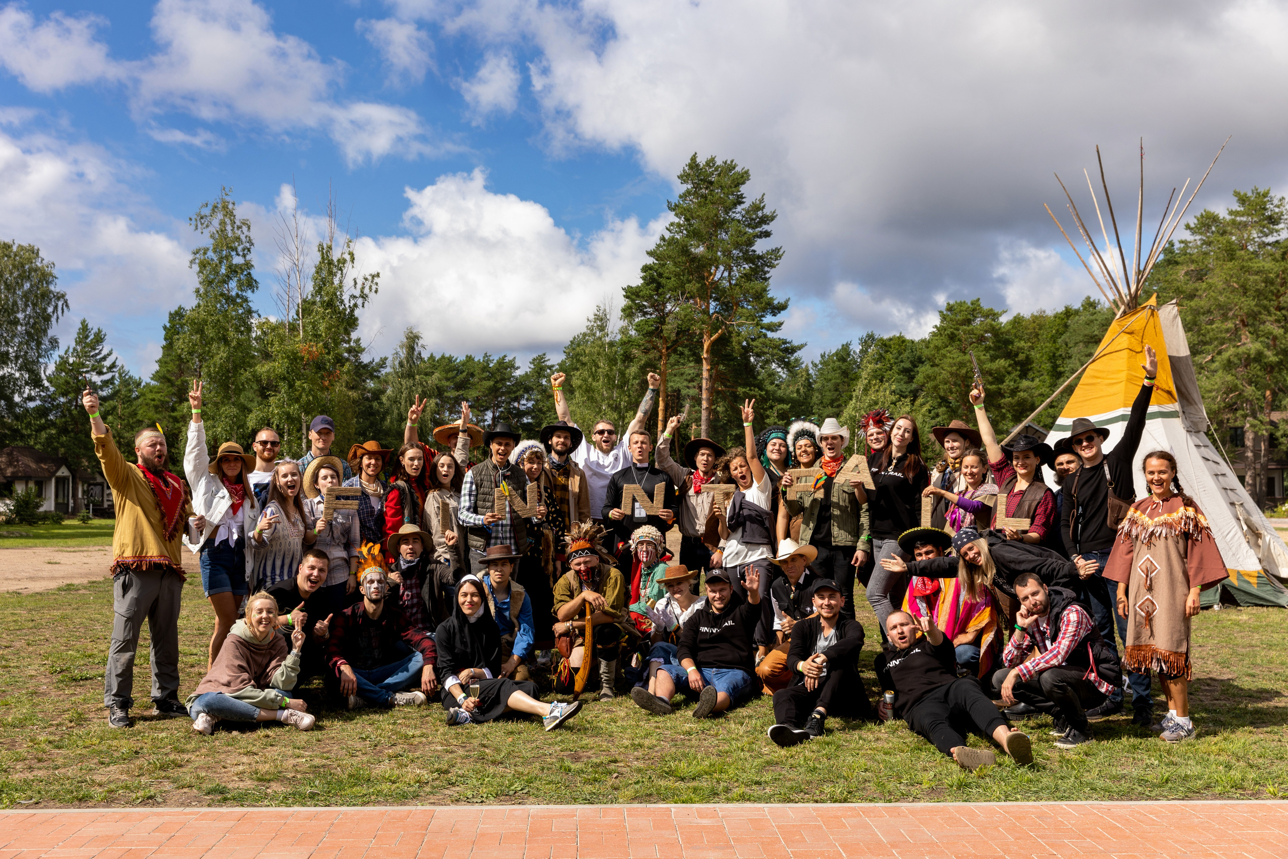 Летний корпоратив компании FINNTRAIL. Фотограф в Санкт-Петербурге Закута Ольга