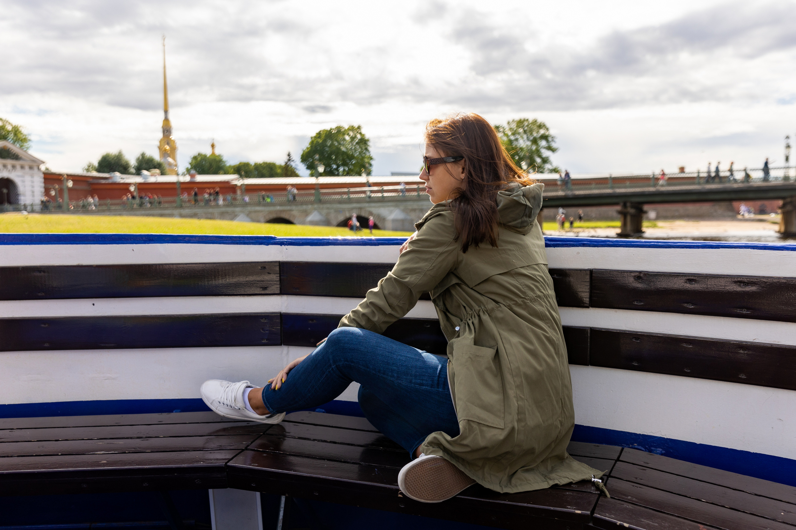 Летний корпоратив на кораблике. Фотограф в Санкт-Петербурге Закута Ольга