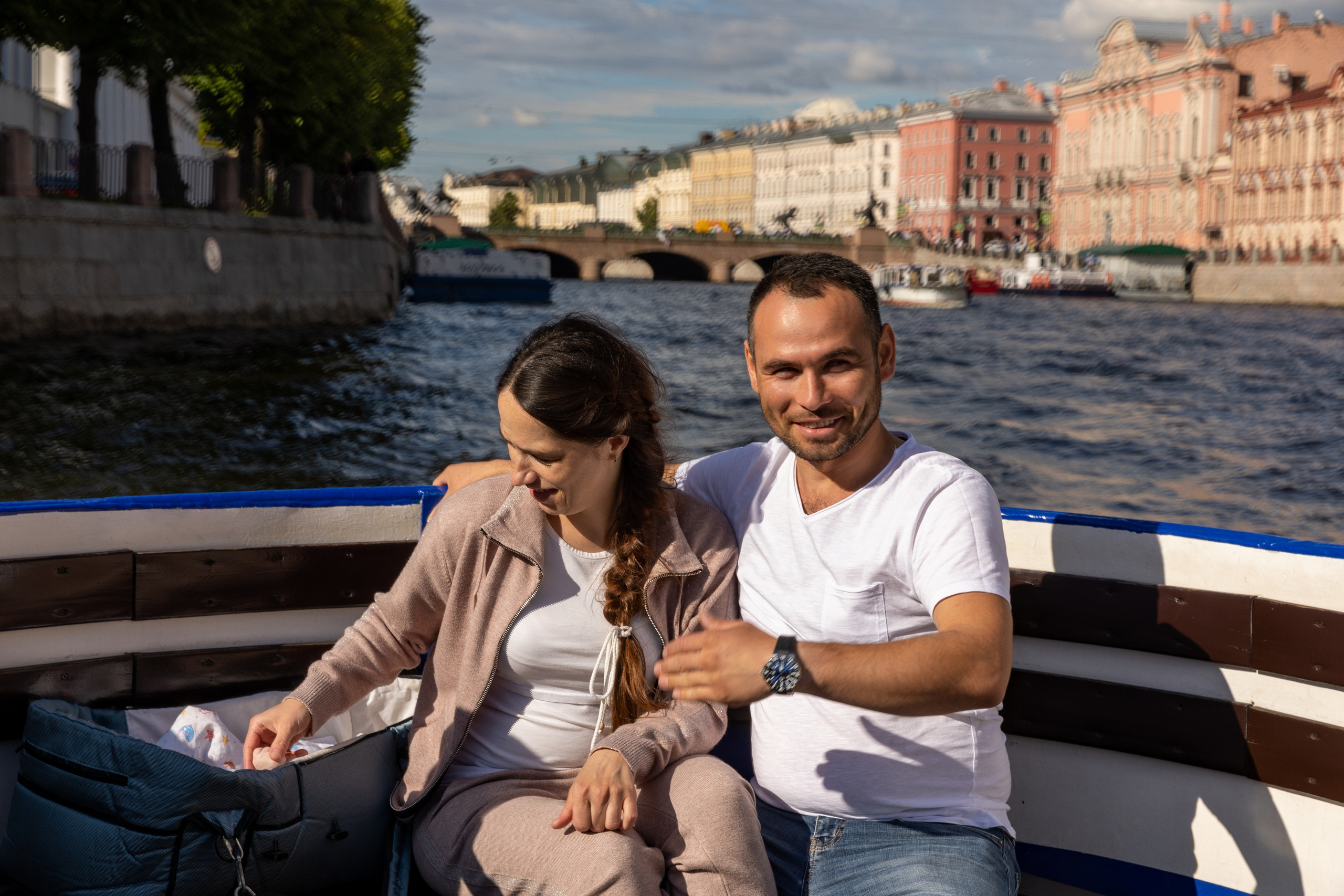 Летний корпоратив на кораблике. Фотограф в Санкт-Петербурге Закута Ольга
