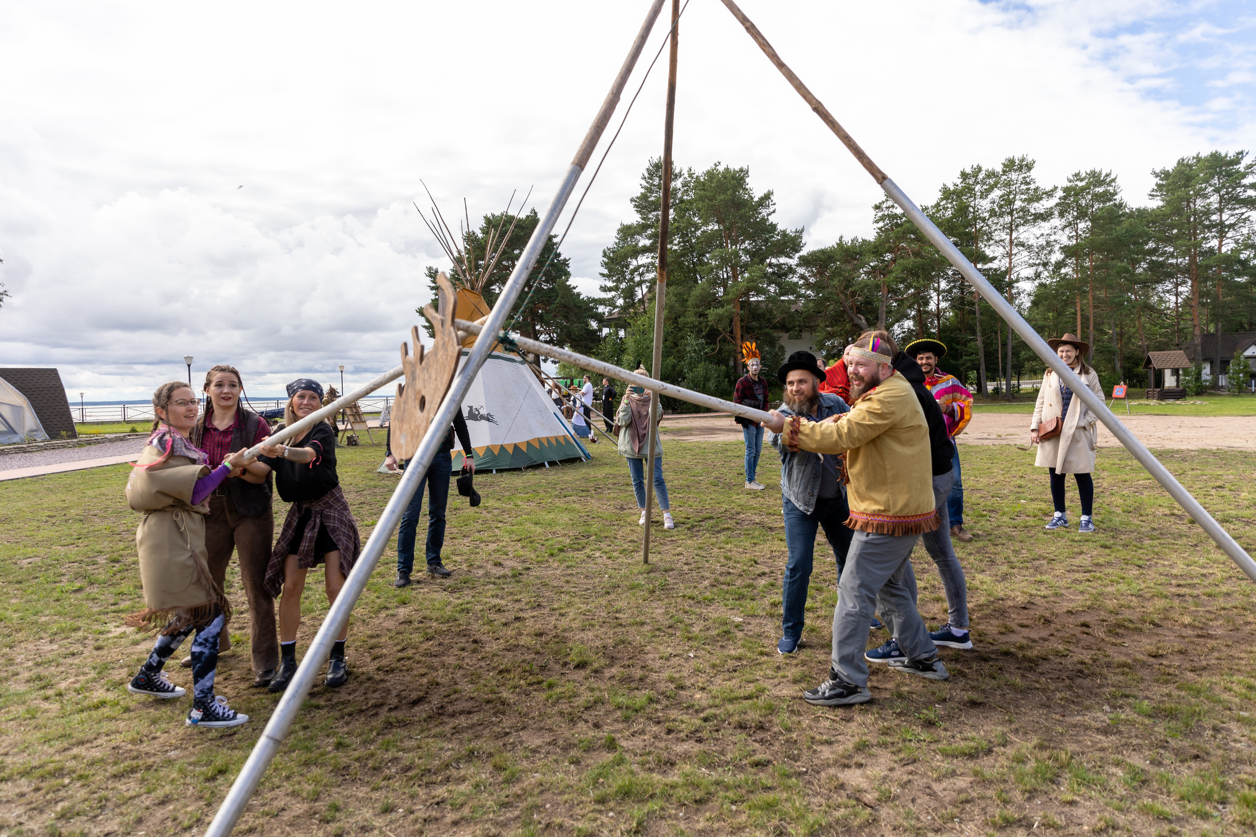 Летний корпоратив компании FINNTRAIL. Фотограф в Санкт-Петербурге Закута Ольга